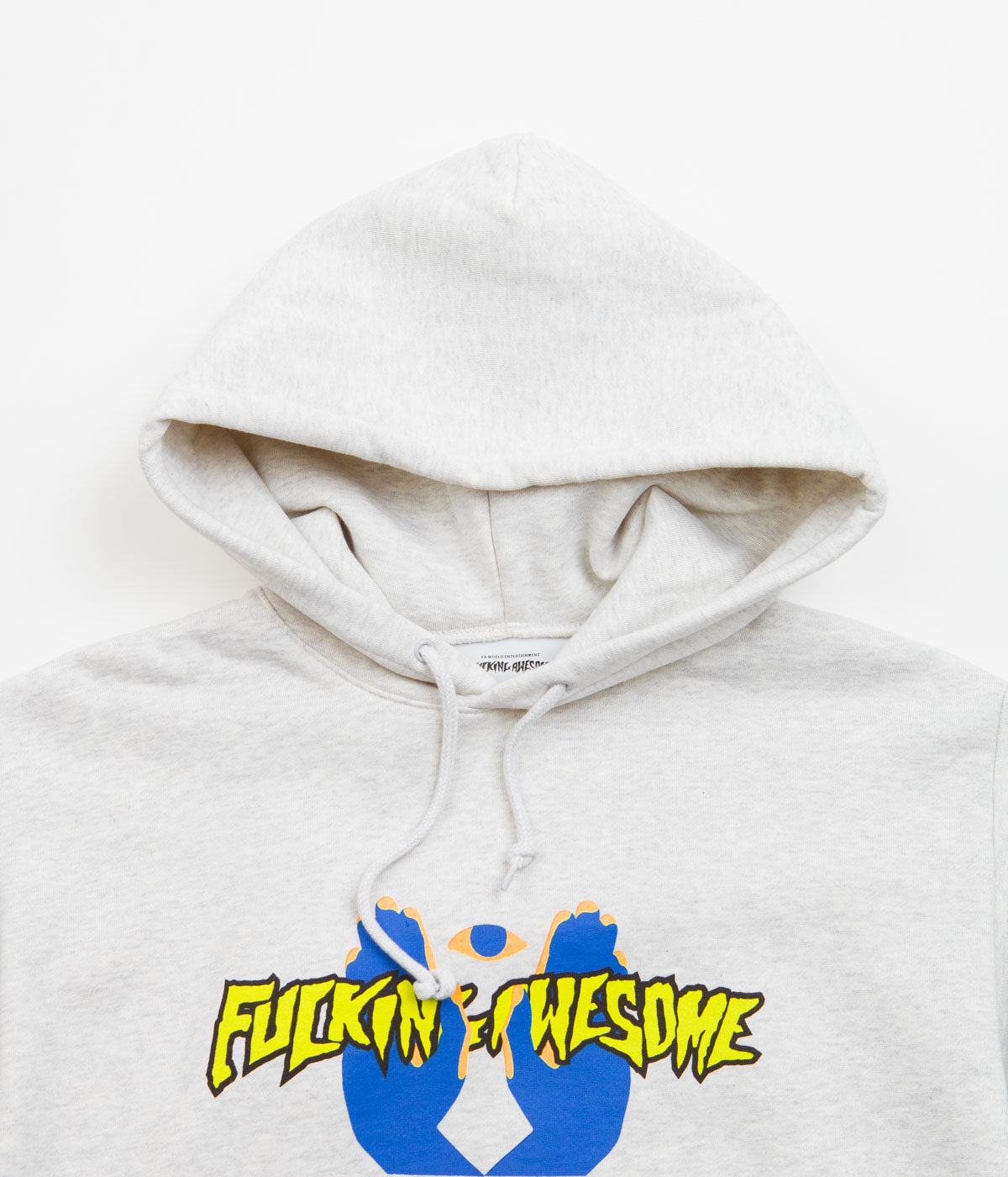 Fucking Awesome High Ground Hoodie - Stunning Heather Grey