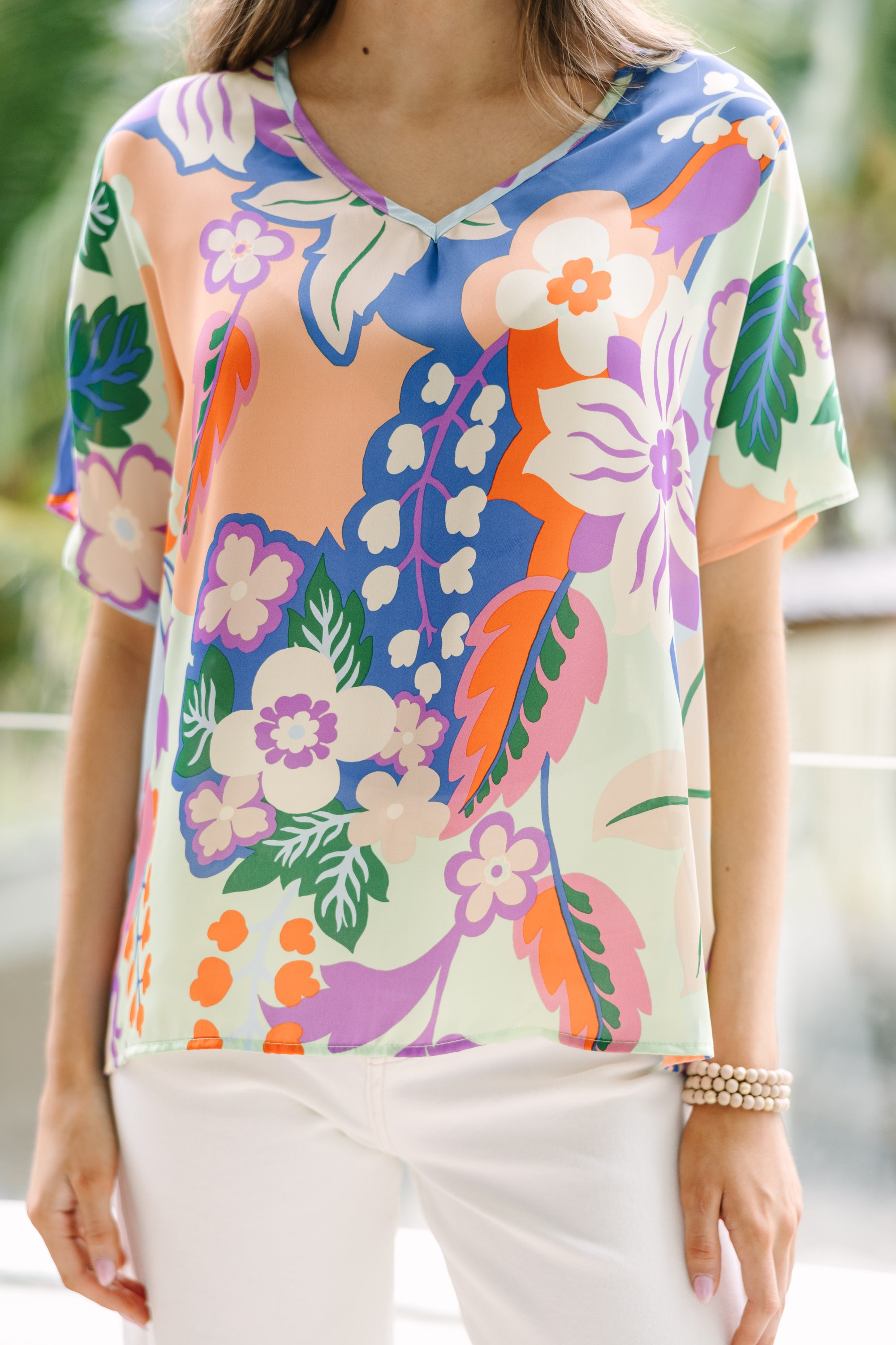 Enchanting Sage Green Floral Top: Fall in Love!
