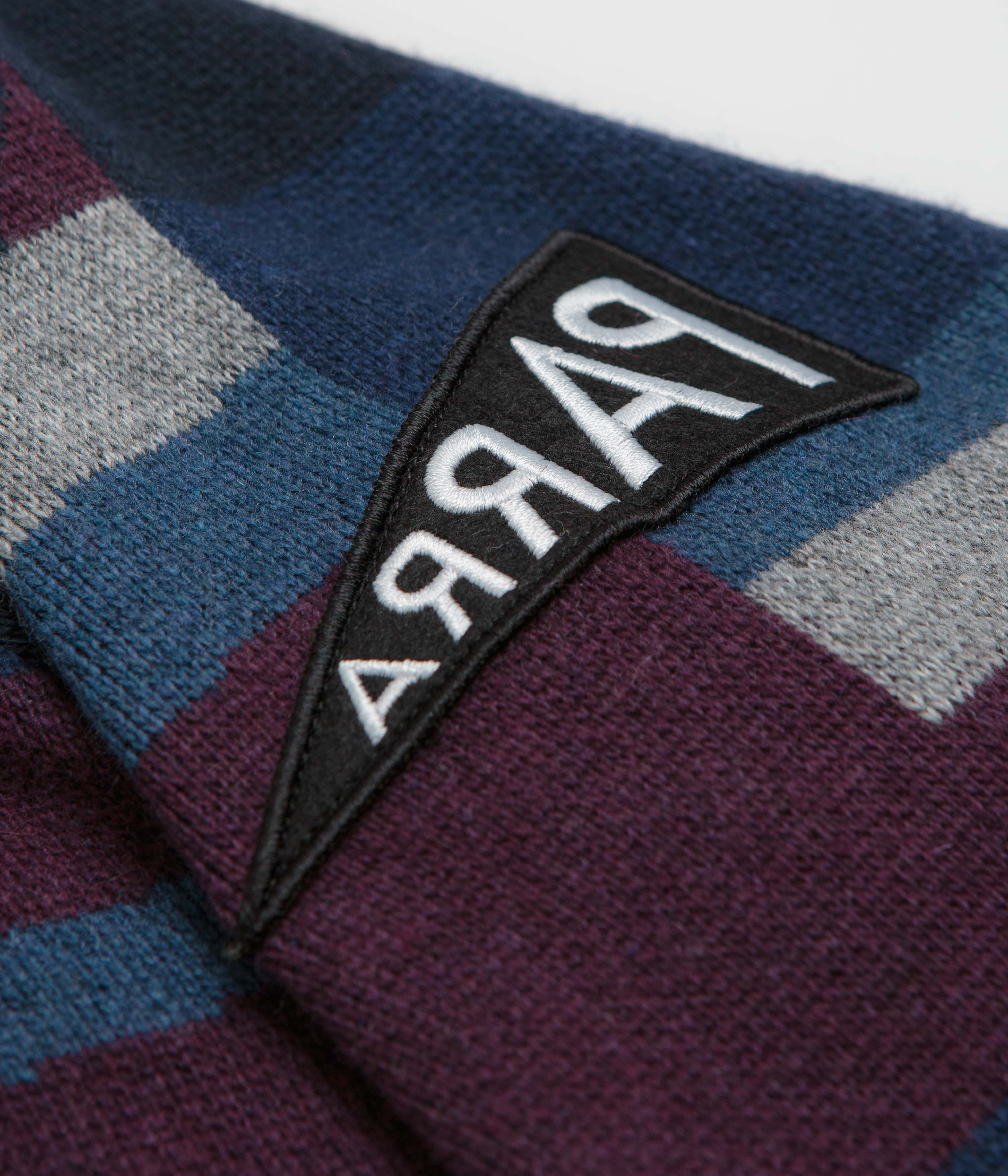 Stunning by Parra Blue Patched Knit Sweatshirt - Grab Yours Now!