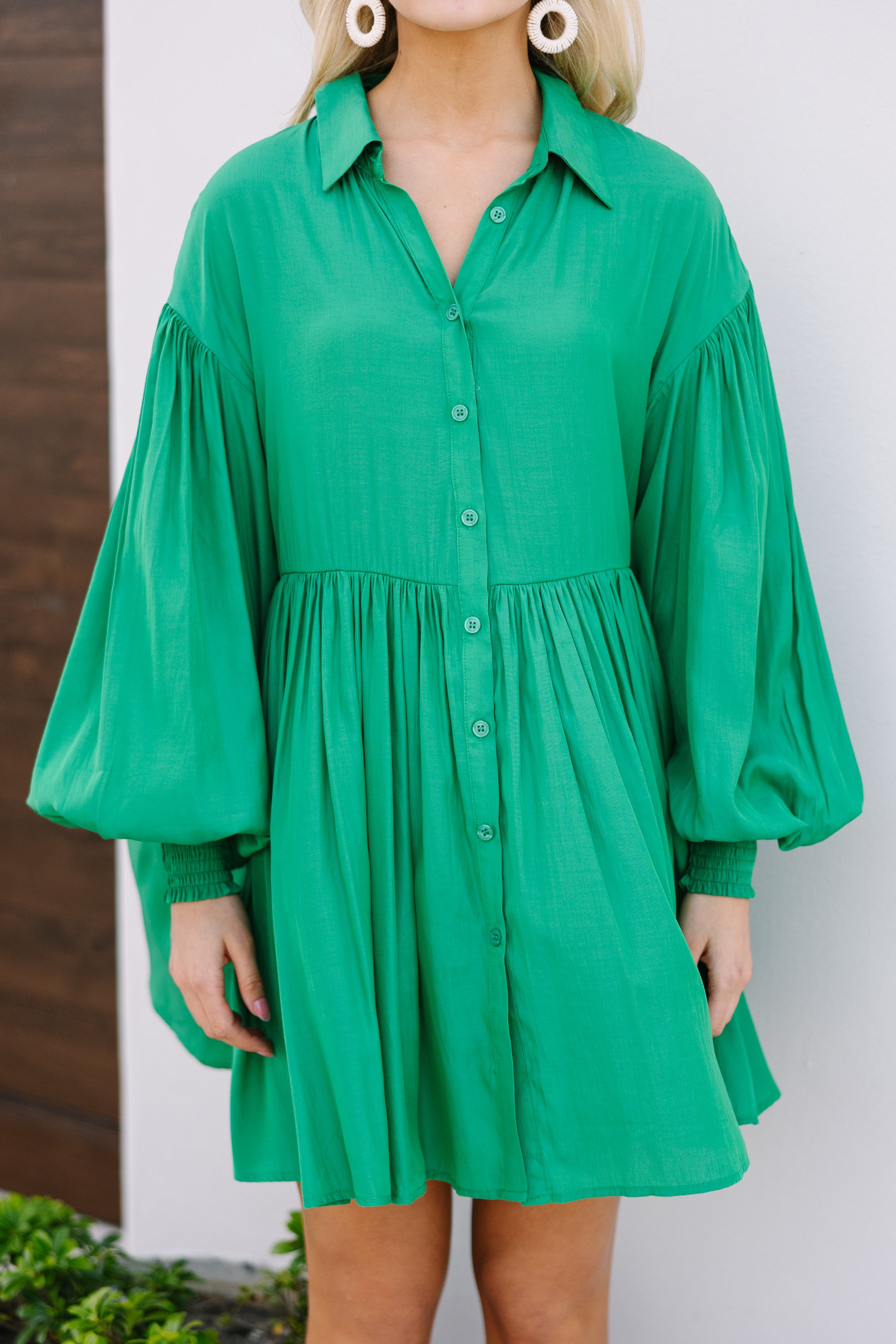 Enchanting All I See Is You Green Dress