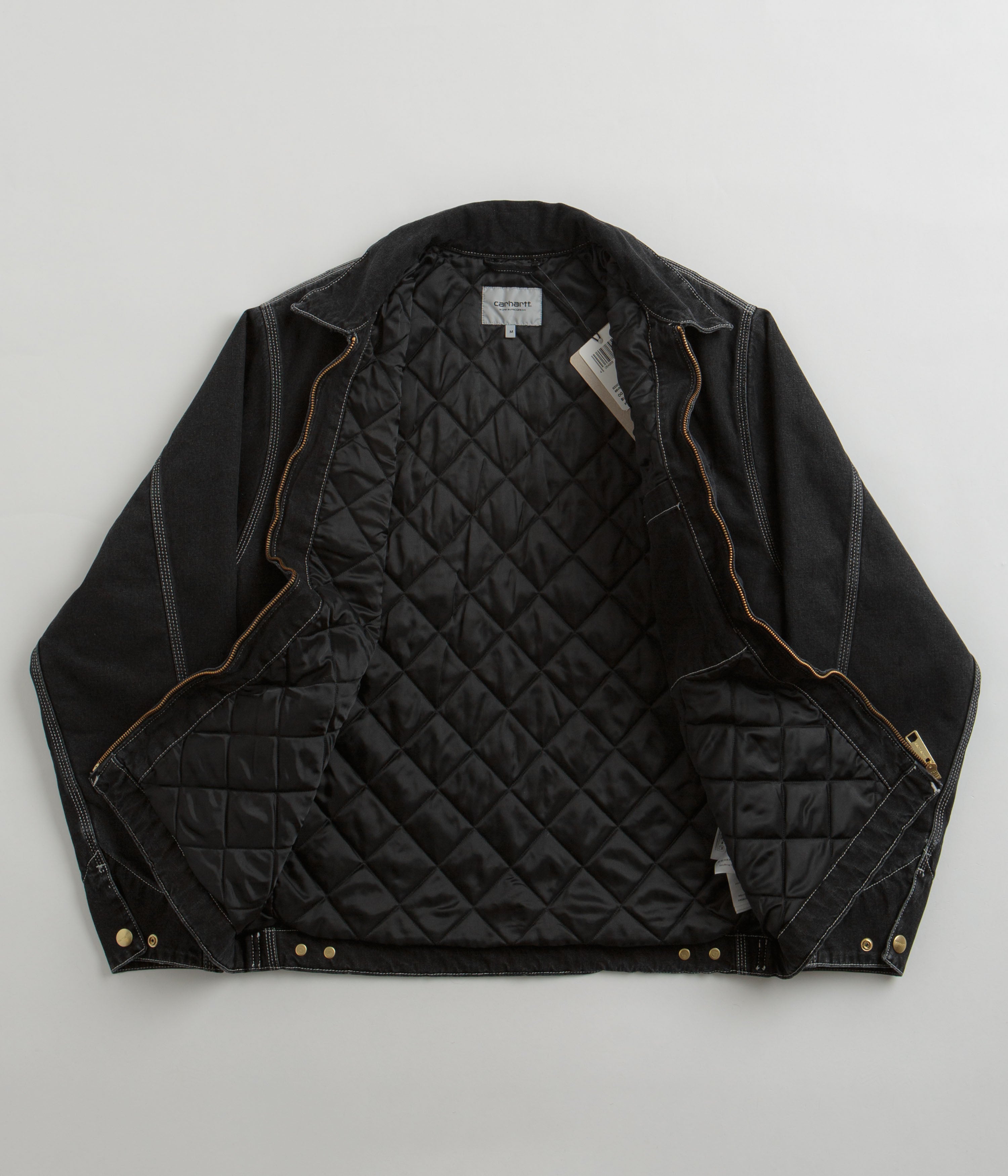 Carhartt OG Detroit Jacket - Stunning Black Stone Wash