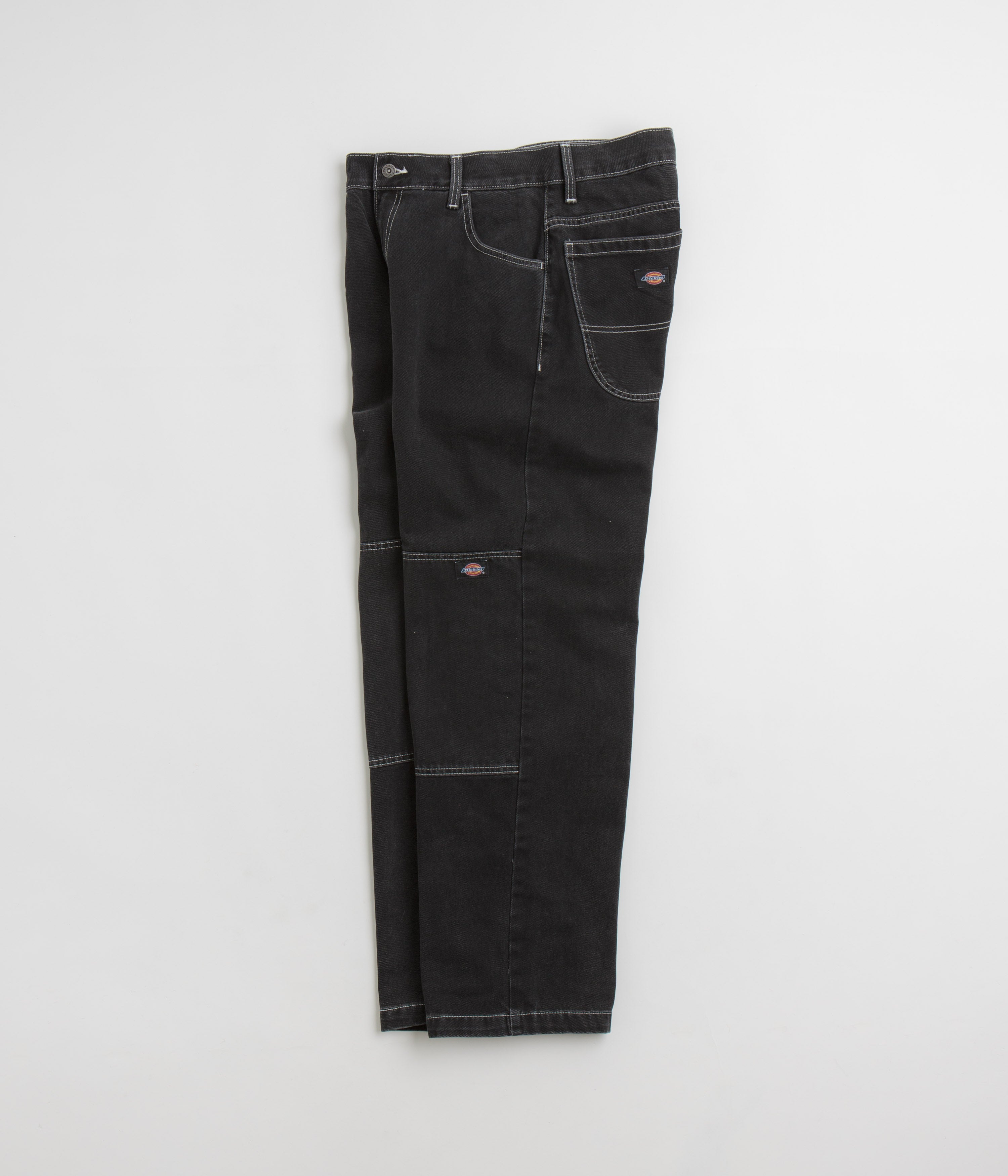 Dickies Black Wash Double Knee Jeans - A Must-Have!