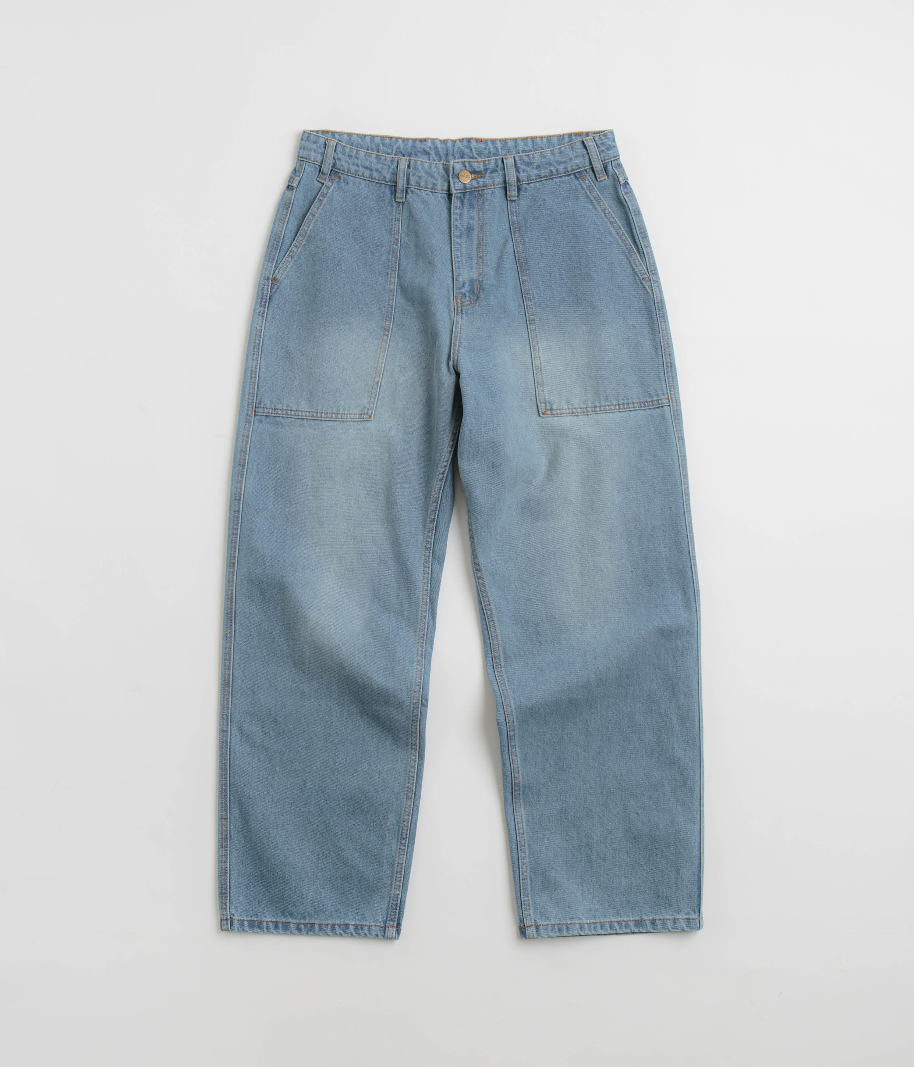 Butter Goods Faded Blue Patch Pocket Jeans - Irresistible Style!
