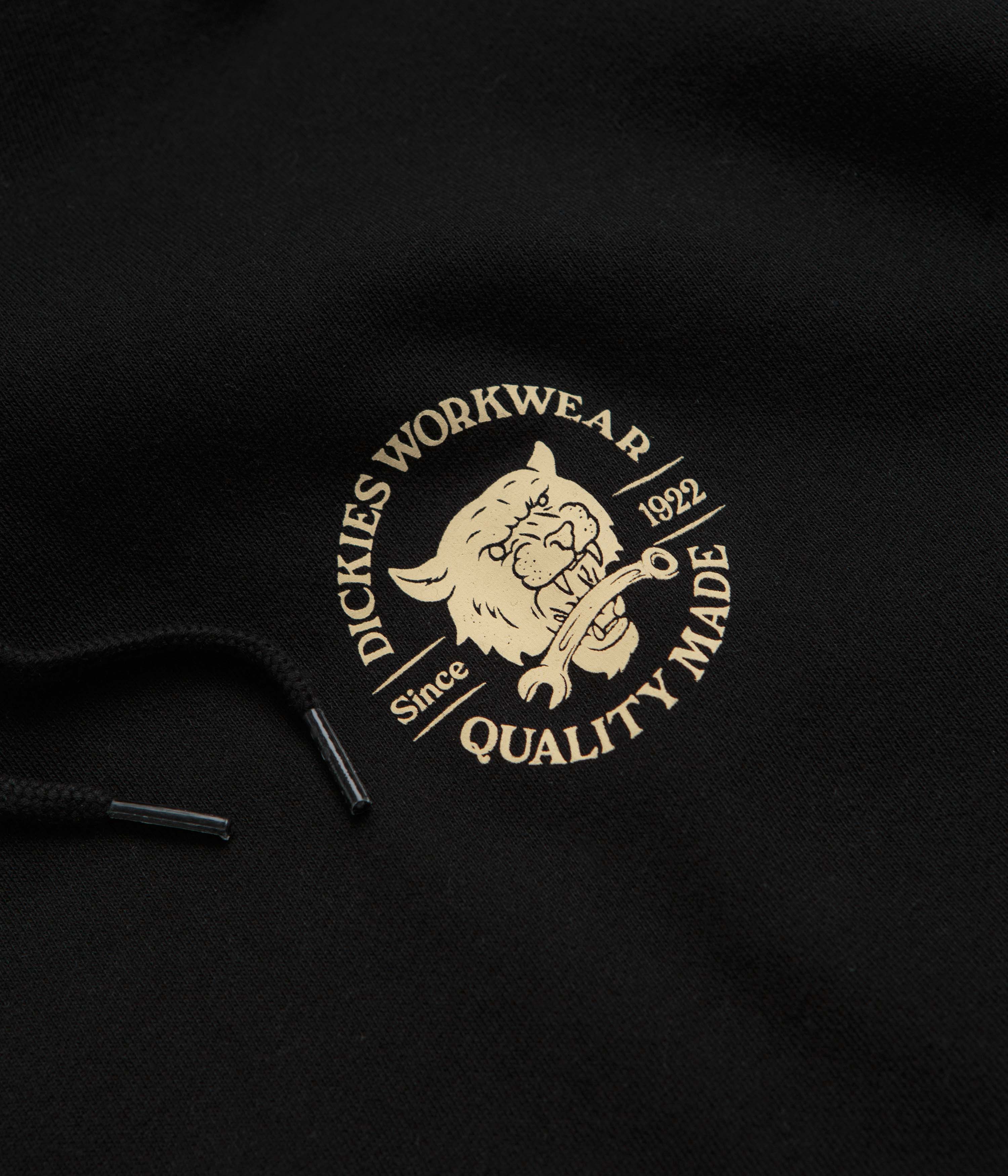 Dickies Black Wrench Hoodie - A Must - Have for Style Lovers