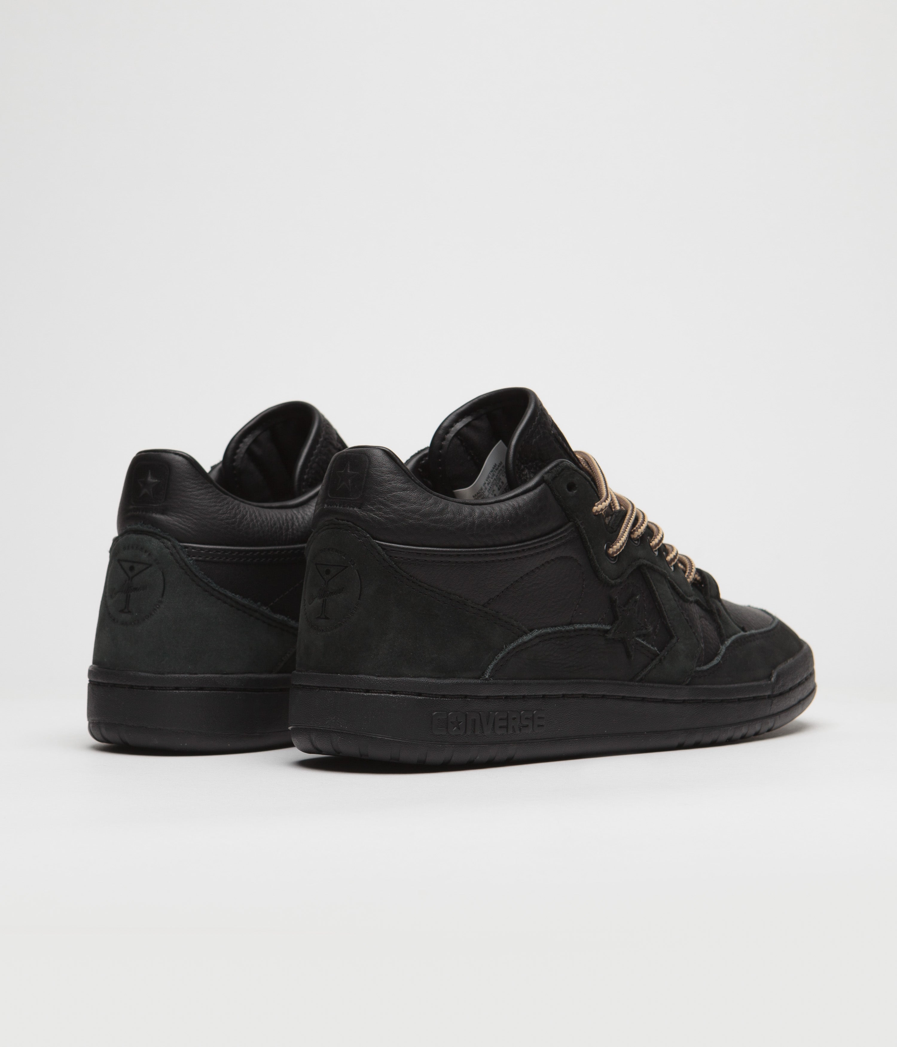 Converse x Alltimers Fastbreak Pro Mid Shoes - Stunning All - Black