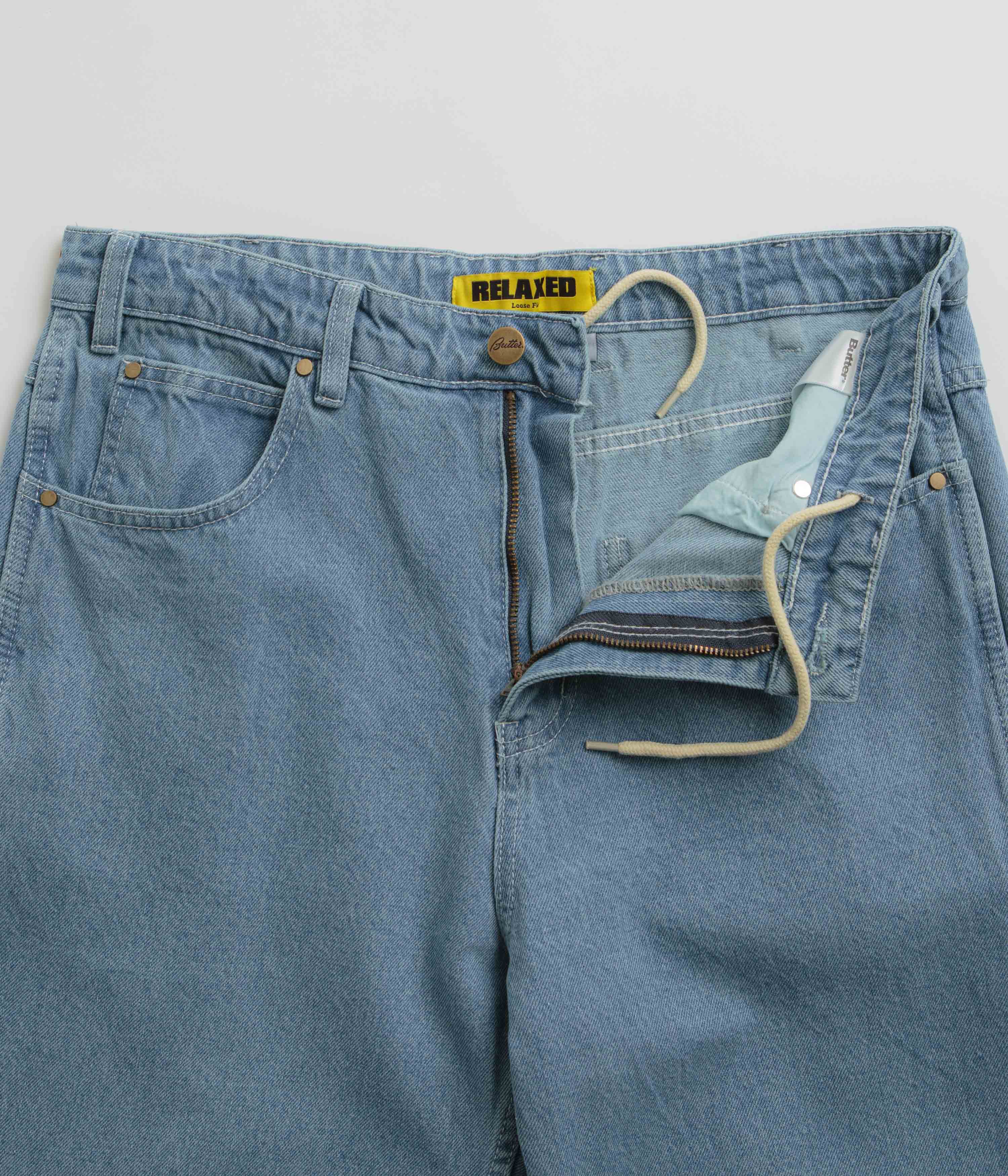 Butter Goods Mid-Blue Art Jeans: A Fashion Statement!