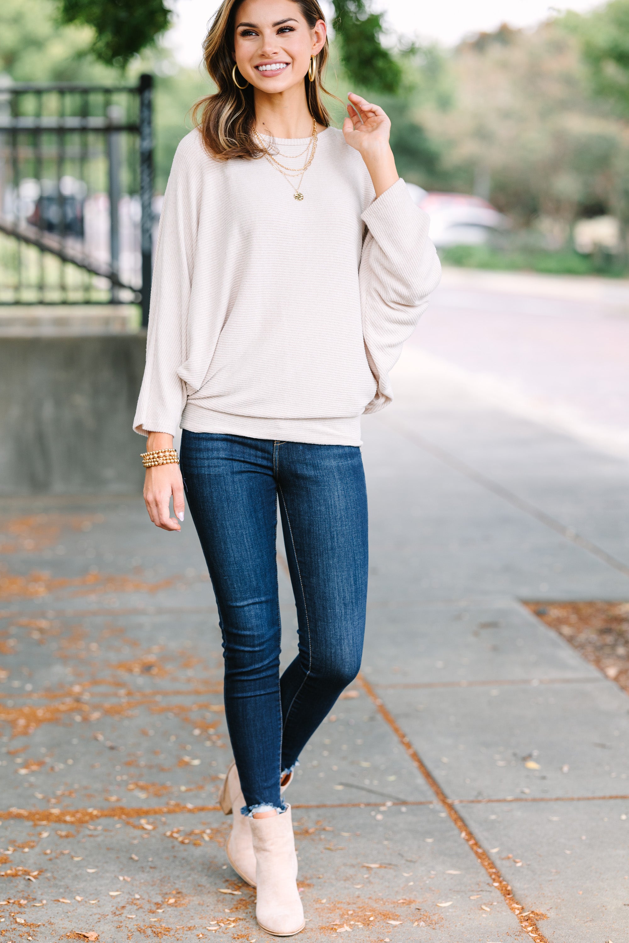 Oatmeal Brown Top: Good for You, Good for Every Day!