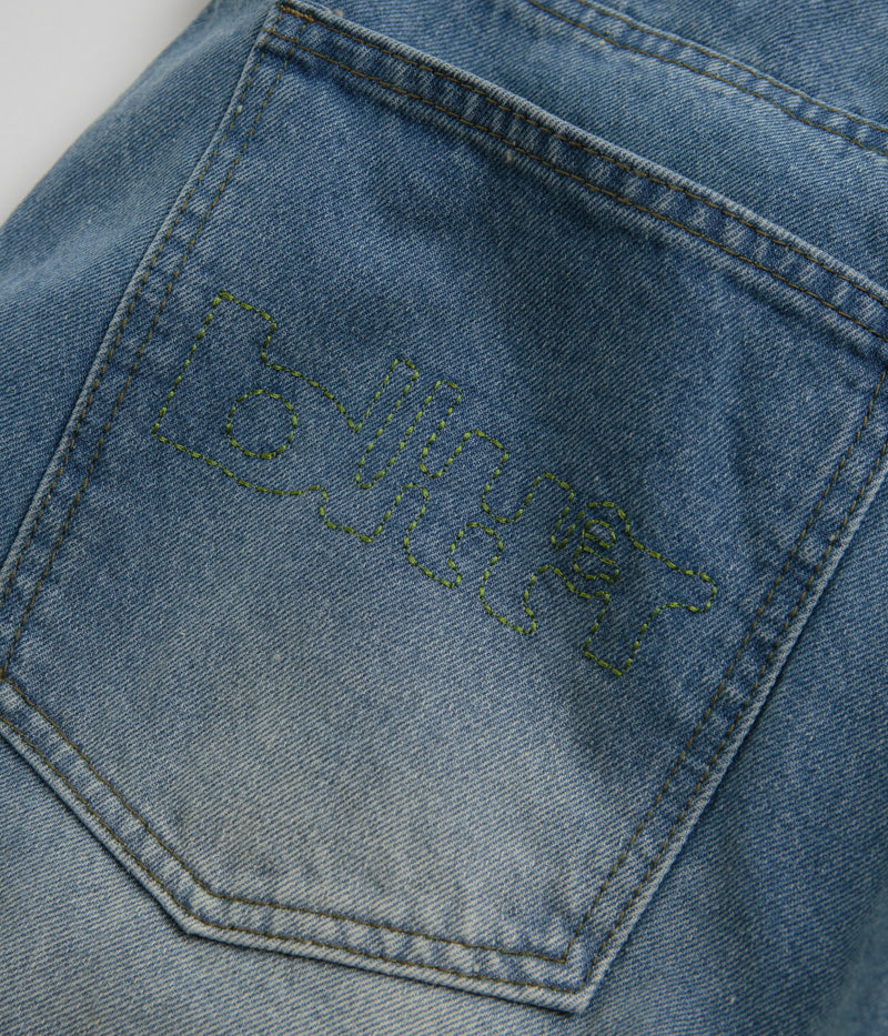 Butter Goods Warped Jeans - Stunning Washed Mid Blue