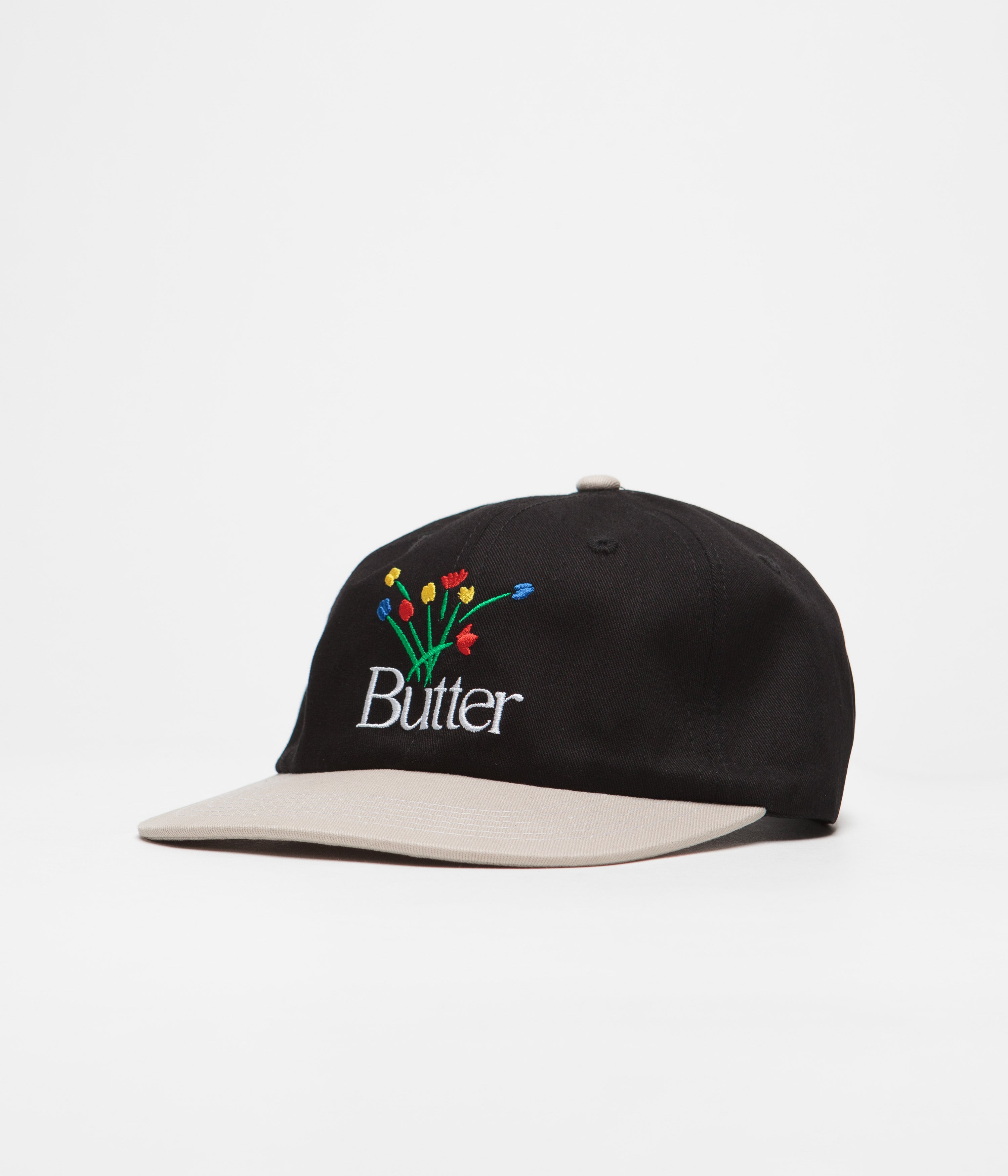 Butter Goods Bouquet Cap - Stunning Black / Tan