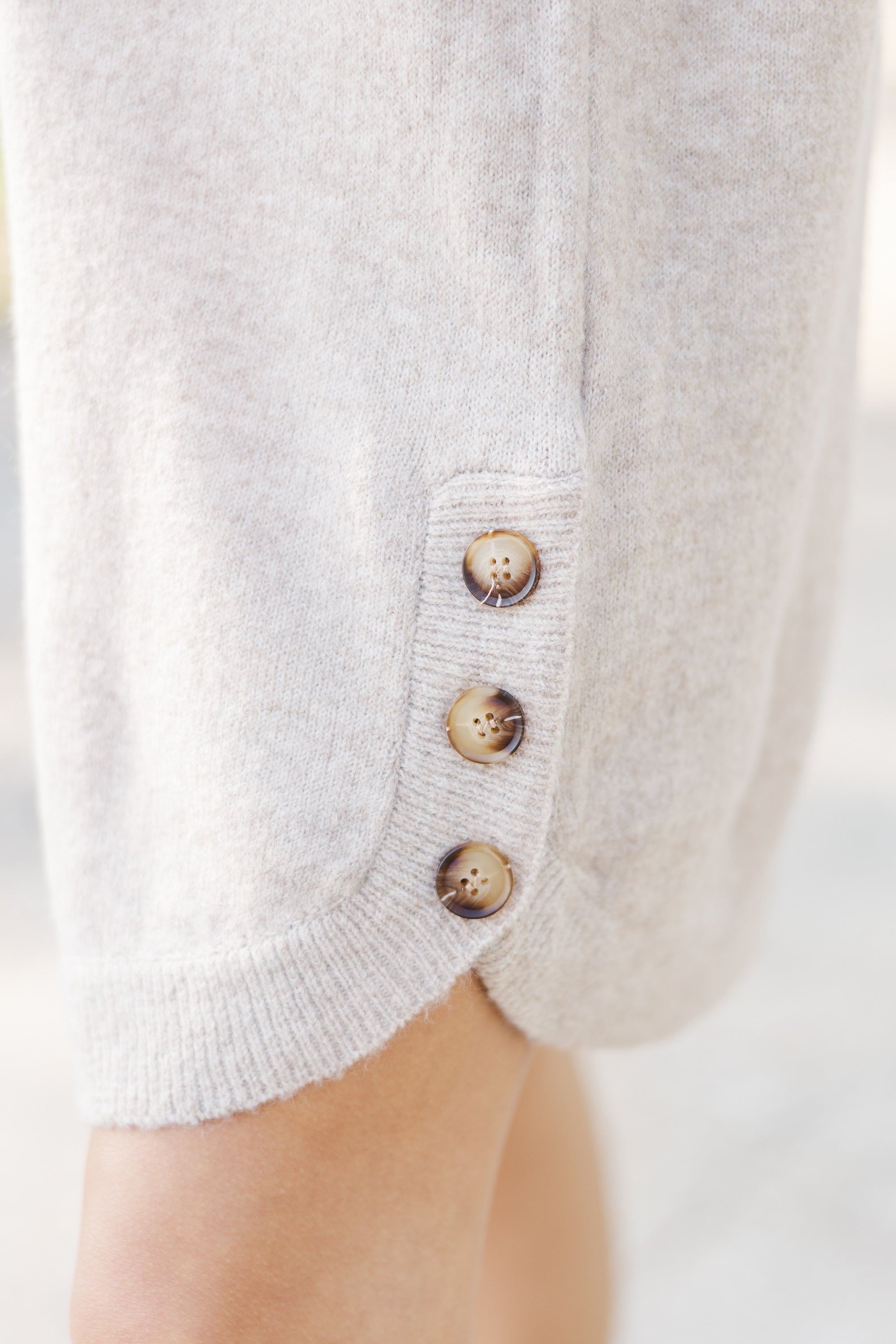 Taupe Brown Sweater Dress for Your Best Look