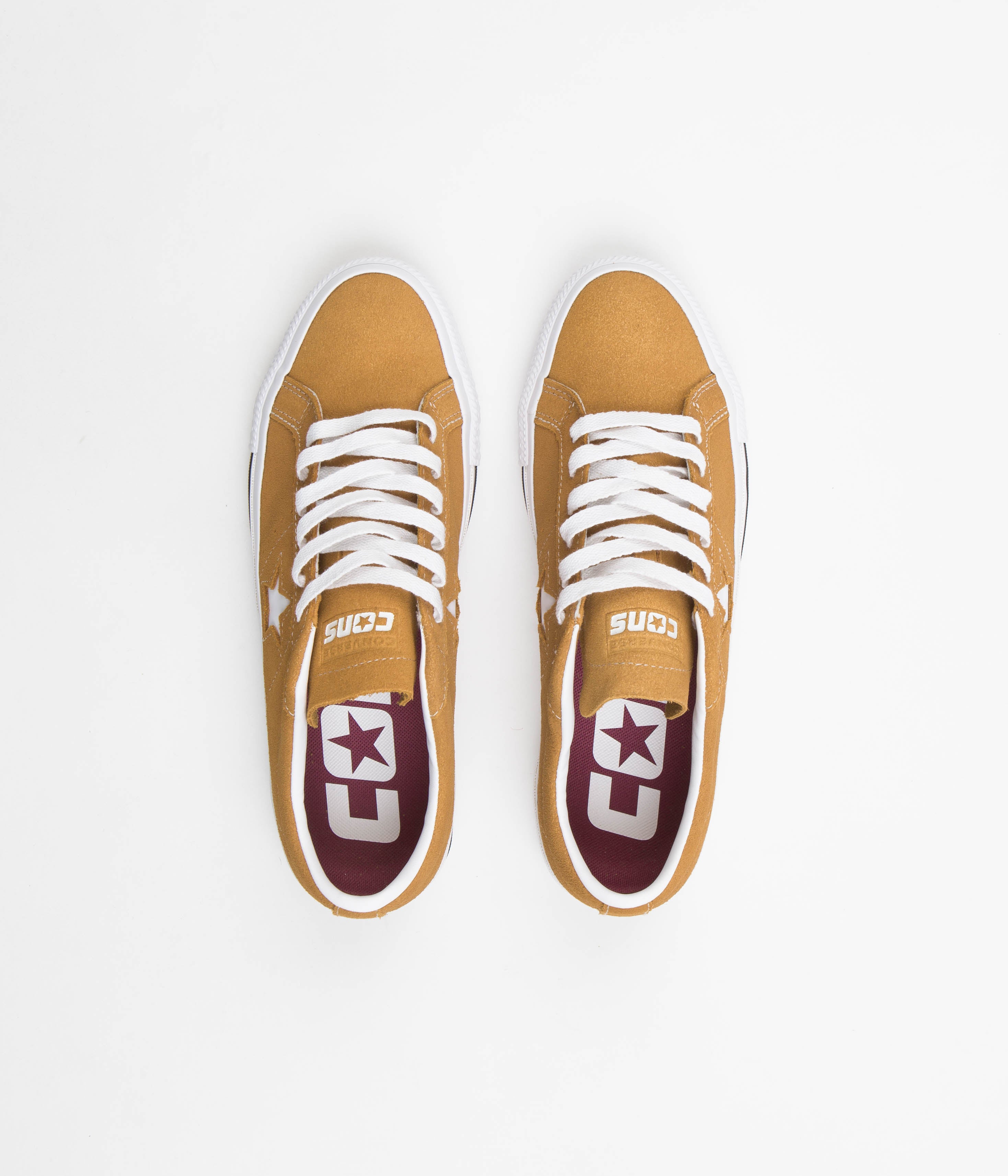 Converse One Star Pro Ox Shoes - Golden Sundial Bliss!