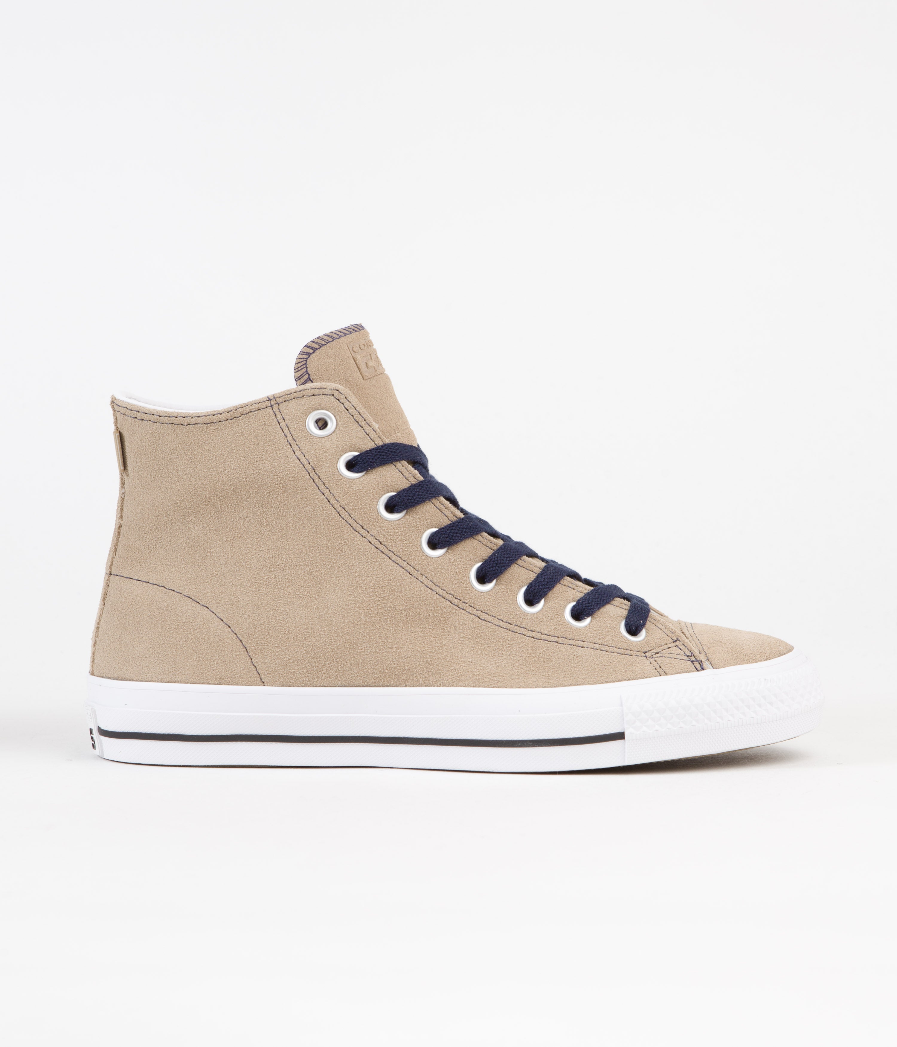 Converse CTAS Pro Suede Hi Skate Shoes - Hemp/Black/White: A Stylish Skating Essential