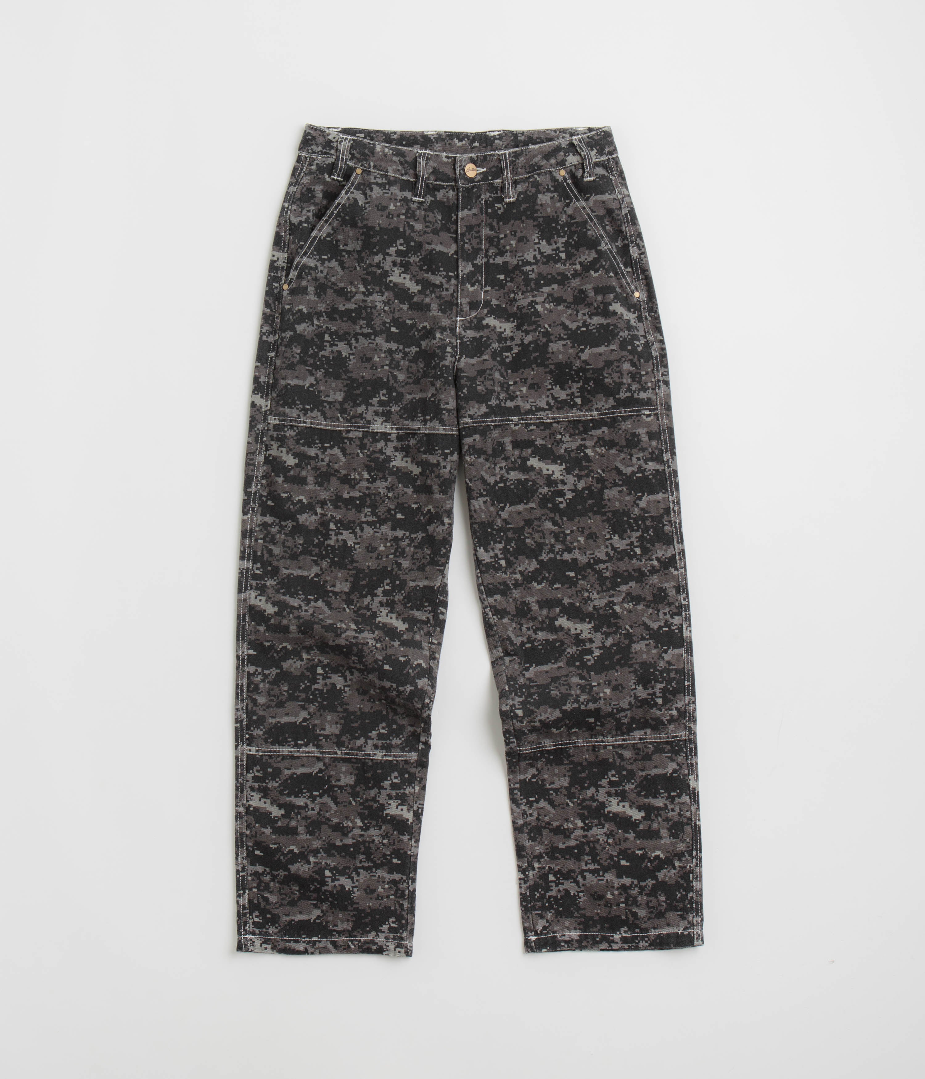 Butter Goods Dark Digital Camo Work Pants - A Must-Have!