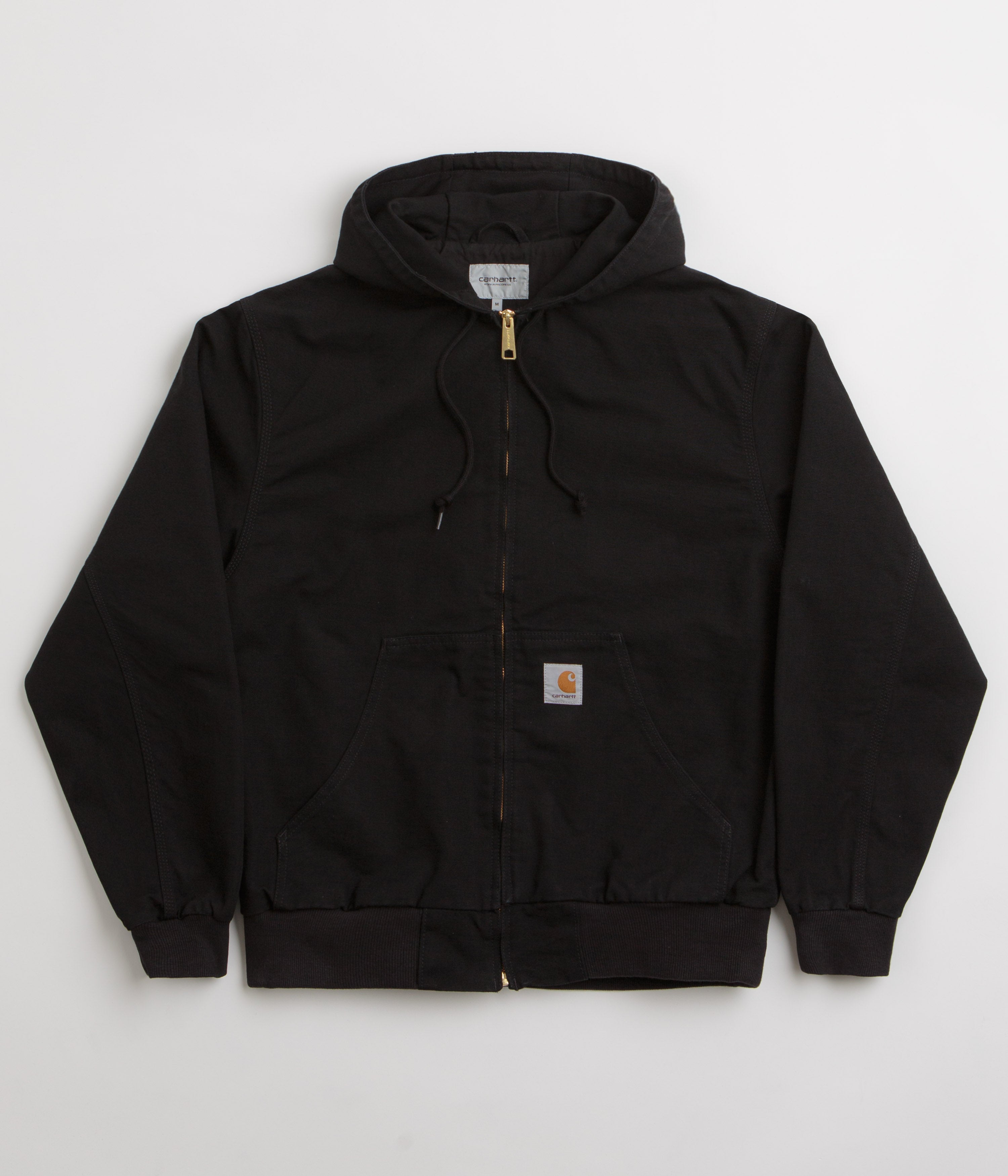 Carhartt OG Active Jacket - Stylish Black Rinsed for All-Day Comfort