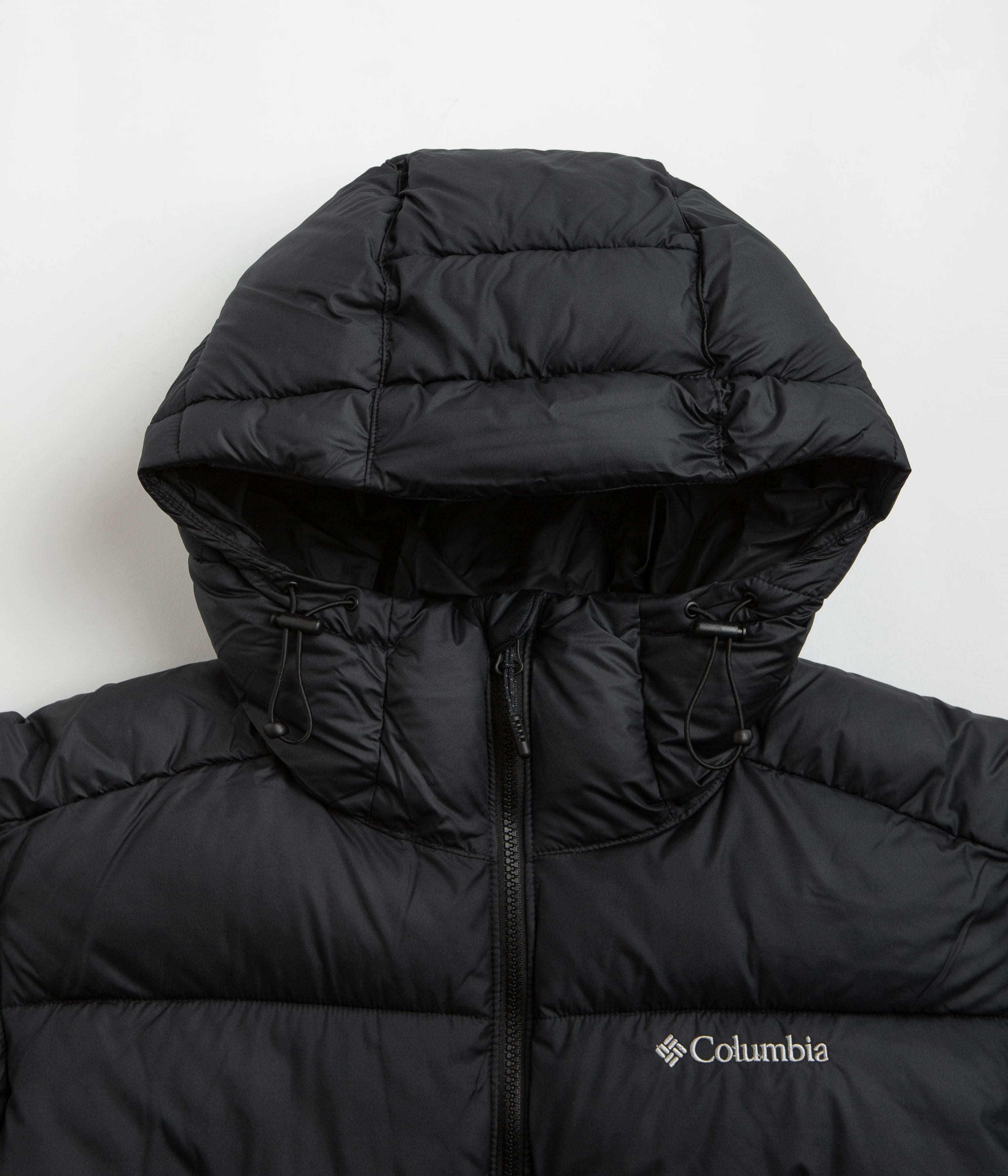 Columbia Pike Lake II Black Hooded Jacket - An Outdoor Essential!