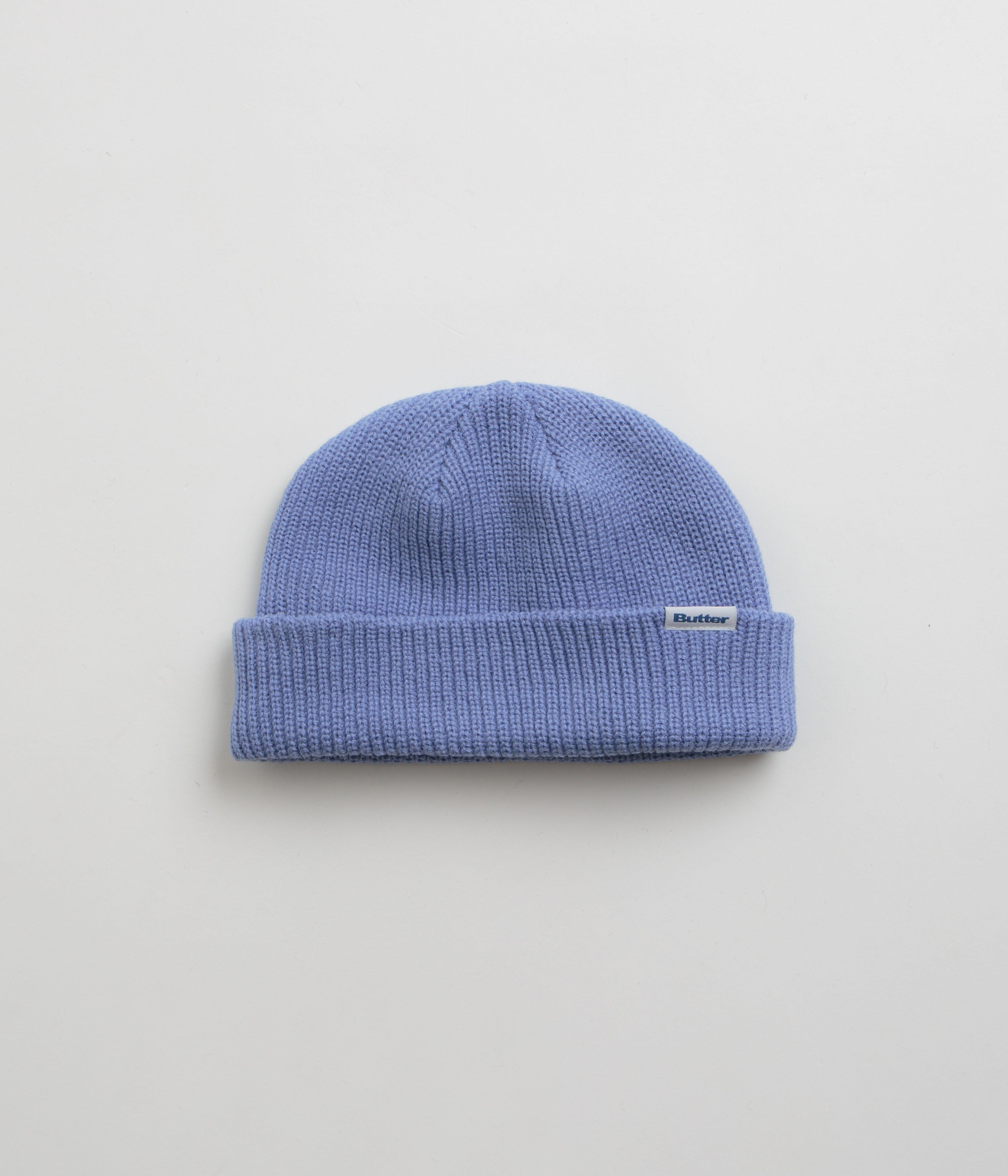 Butter Goods Wharfie Beanie - Stunning Pacific Blue & White