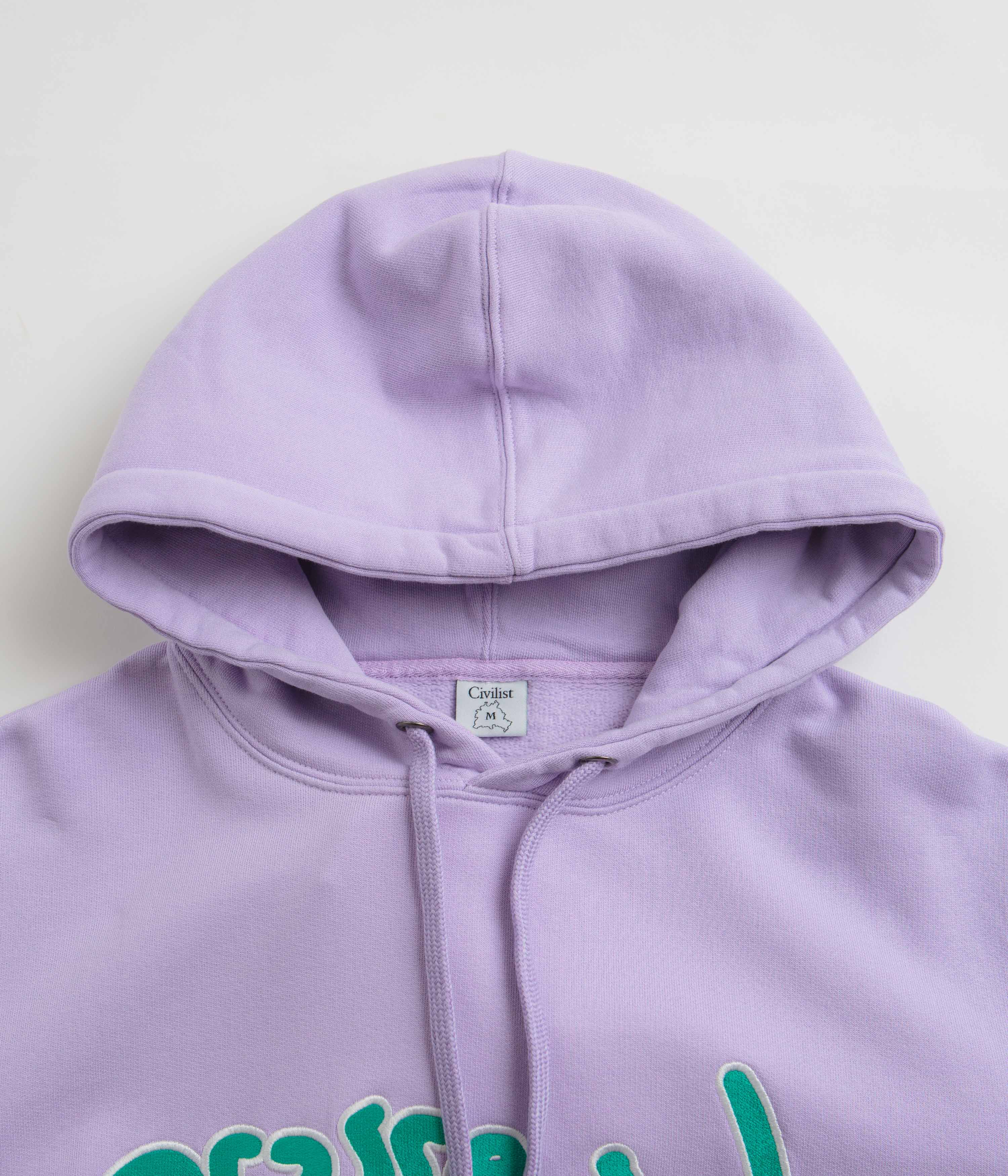 Stunning Civilist Curl Hoodie in Lavender - Grab Yours Now!