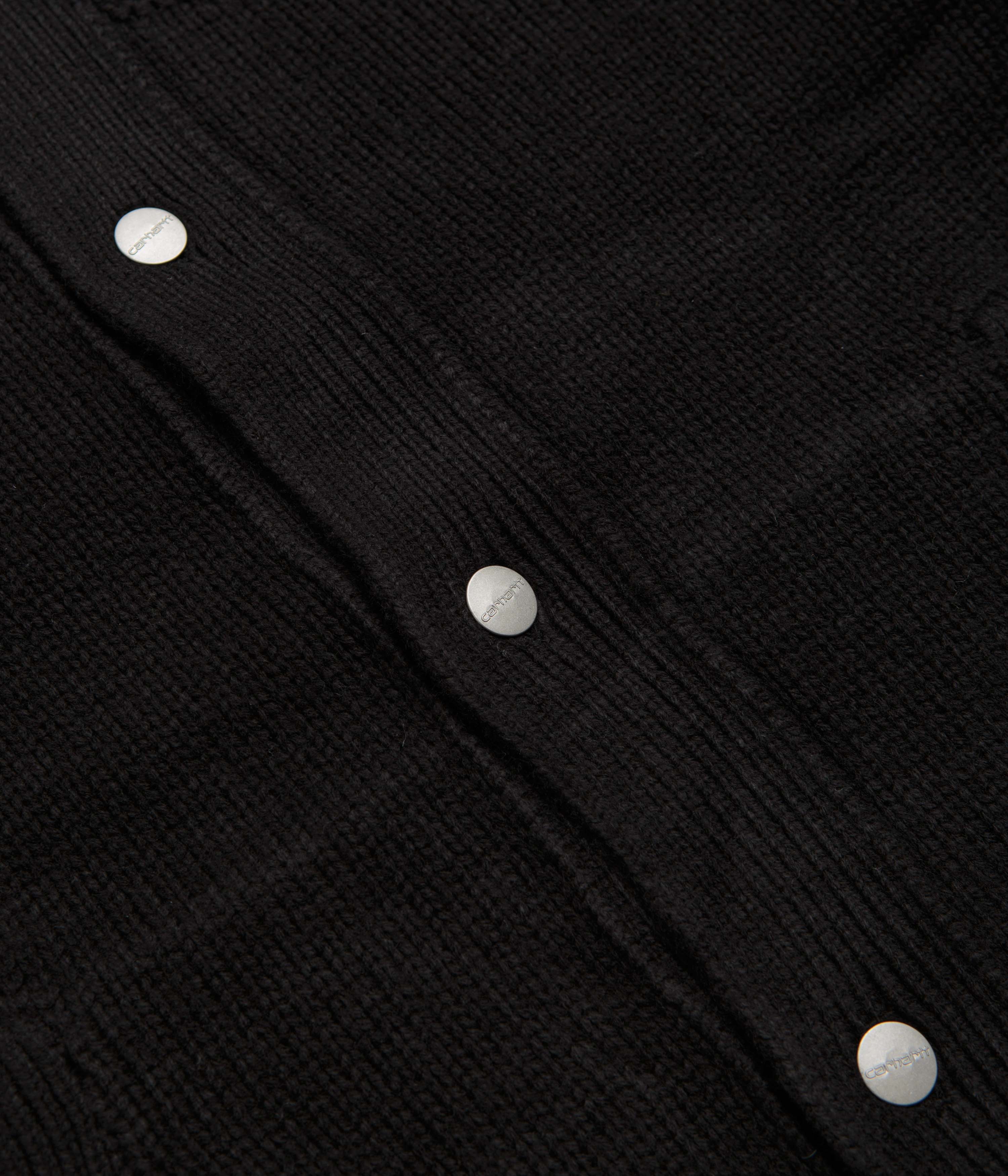 Carhartt Santa Fe Cardigan - Sleek Black Style