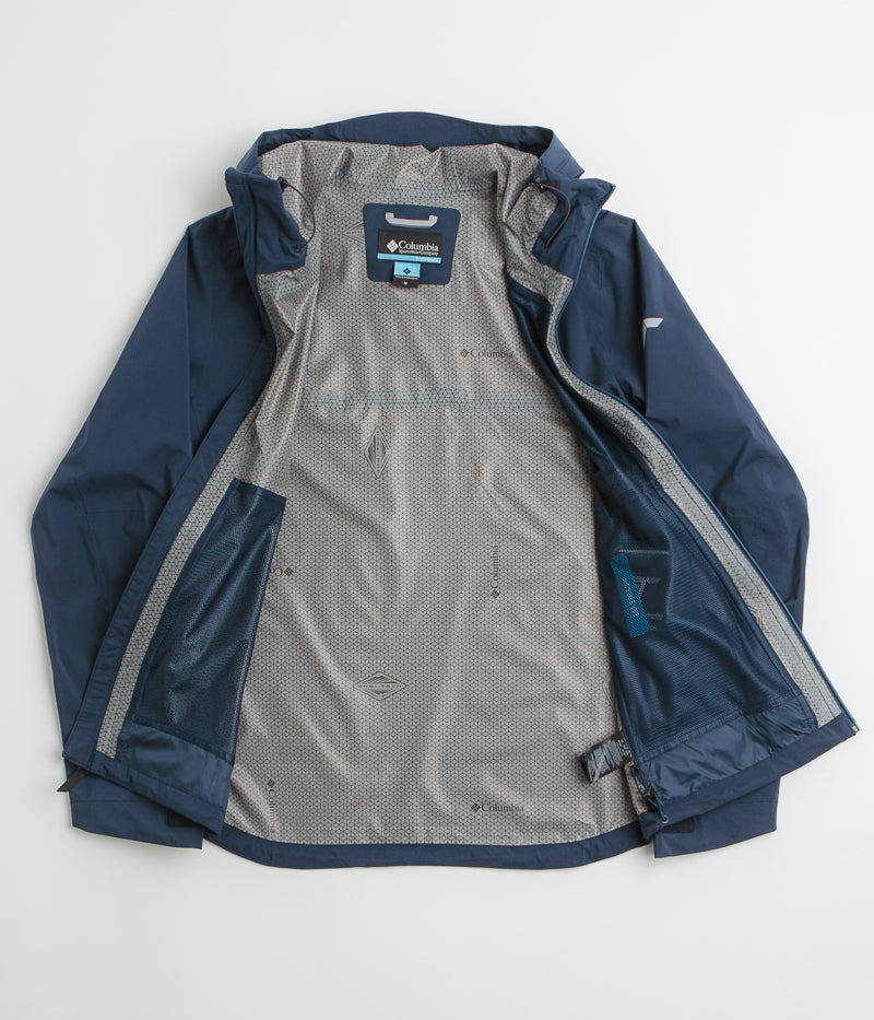 Columbia Ampli-Dry II Shell Jacket - Stunning Collegiate Navy