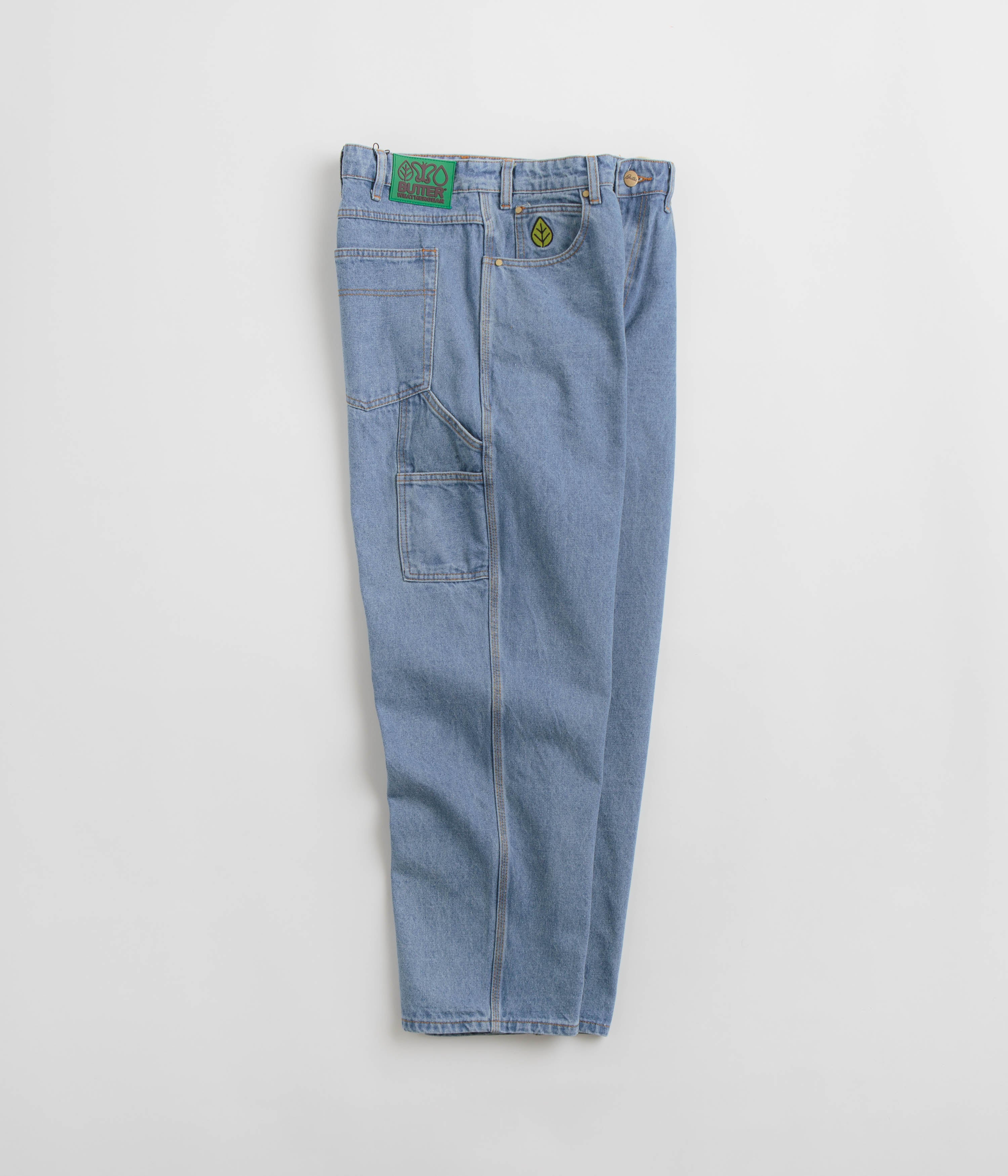 Butter Goods Weathergear Heavyweight Jeans - Stunning Washed Indigo