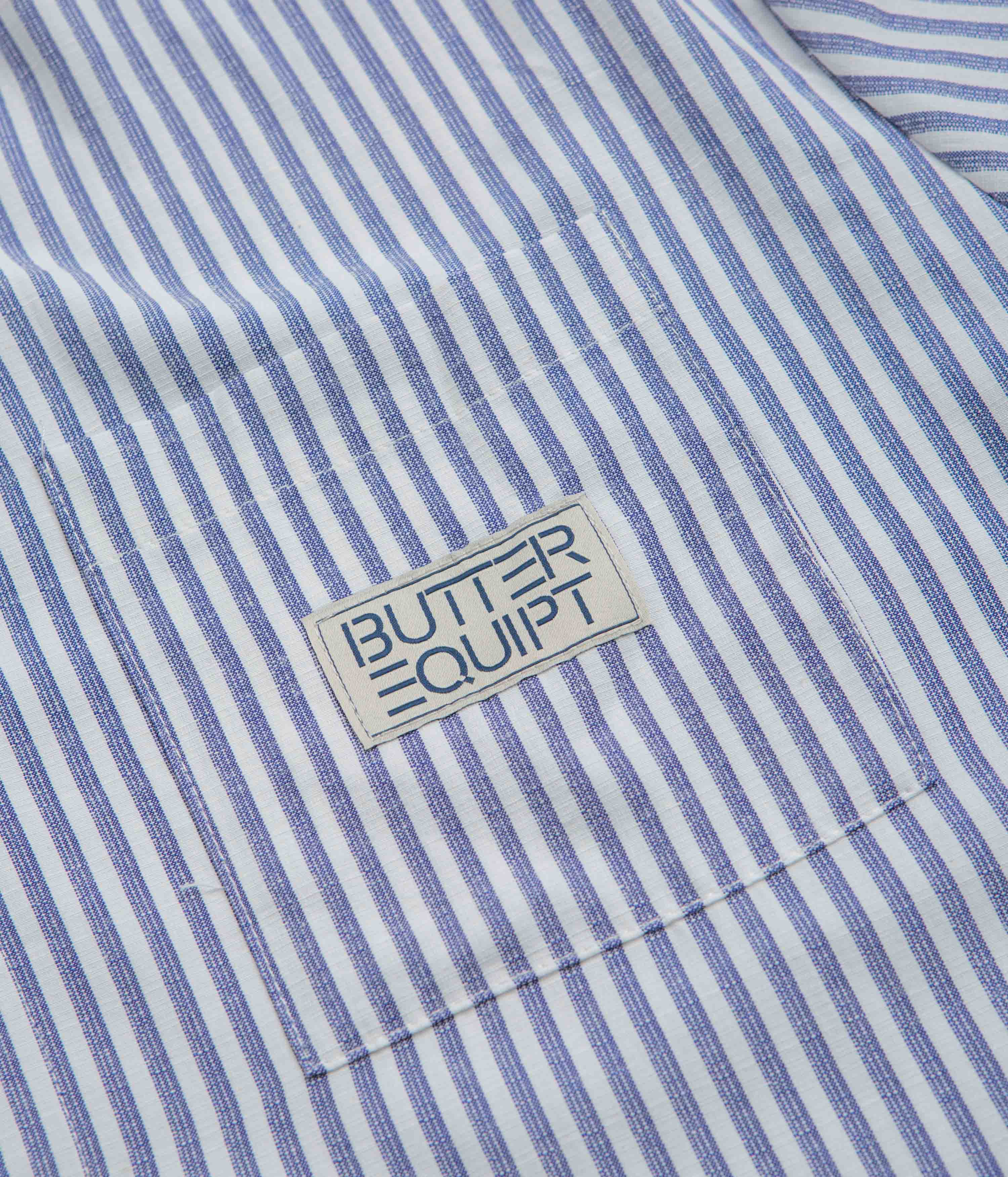 Butter Goods Hickory Blue Stripe Short Sleeve Shirt - A Must-Have!