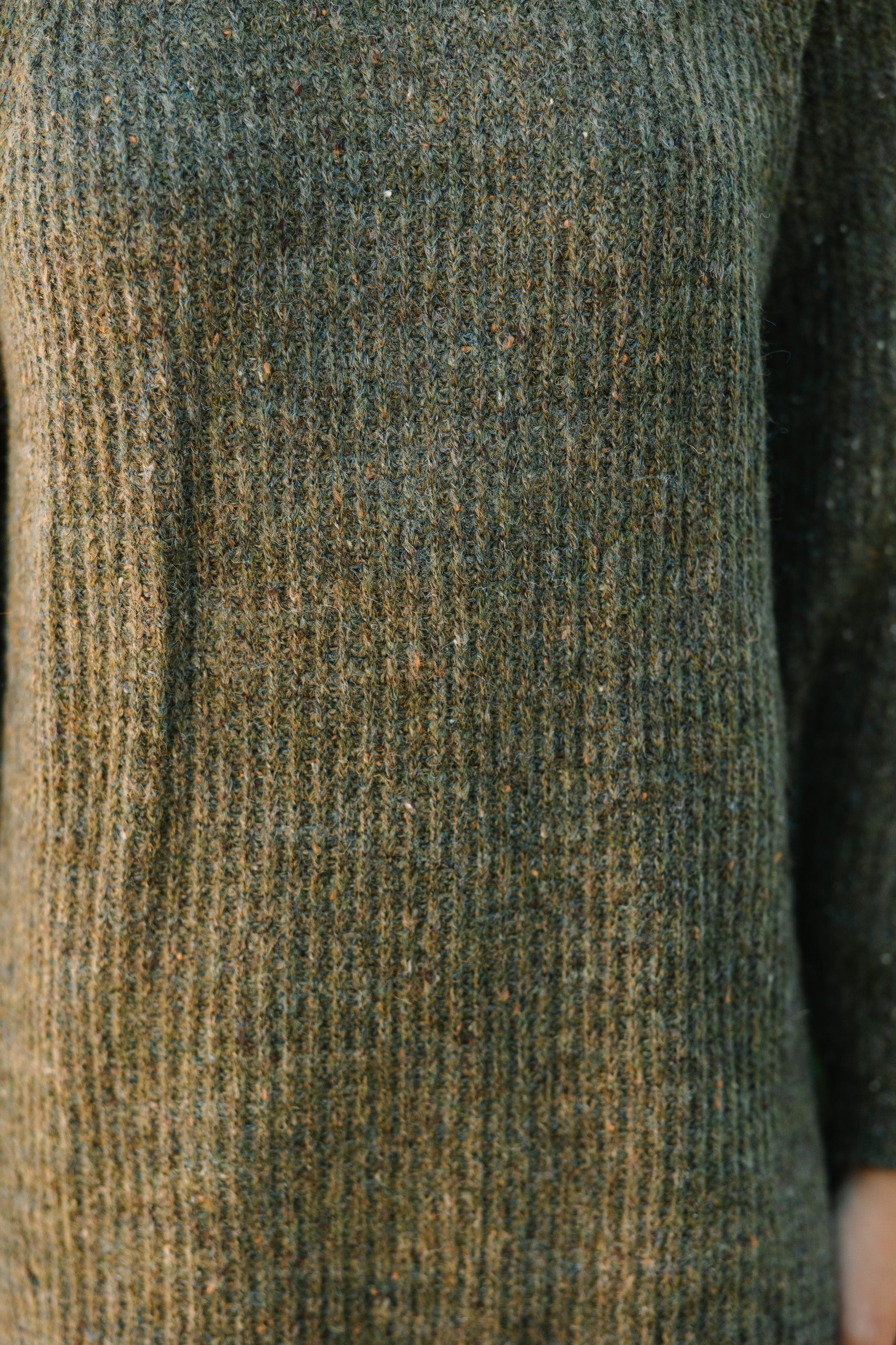 Olive Green Feeling It Sweater Dress