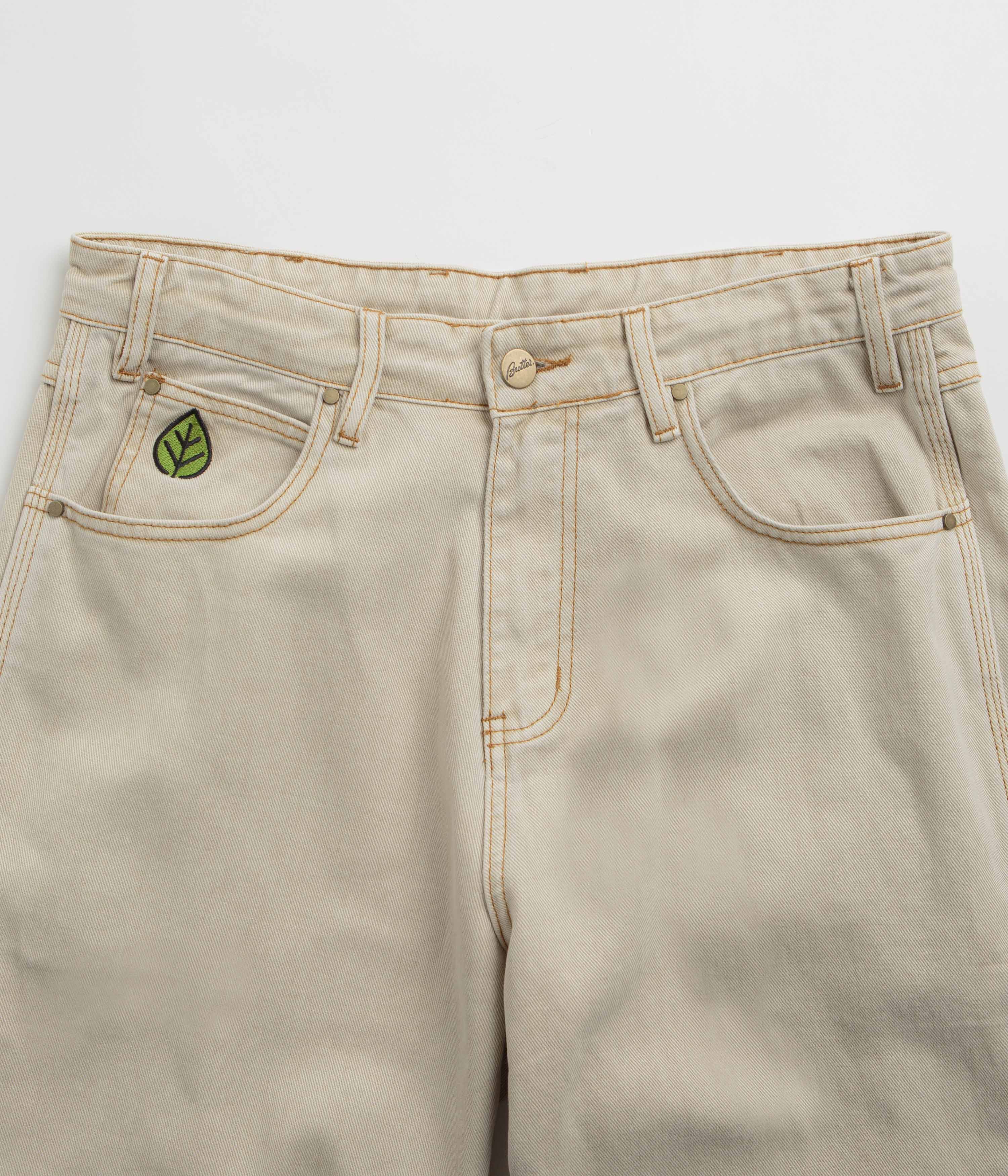 Butter Goods Weathergear Heavyweight Jeans - Stunning Washed Khaki