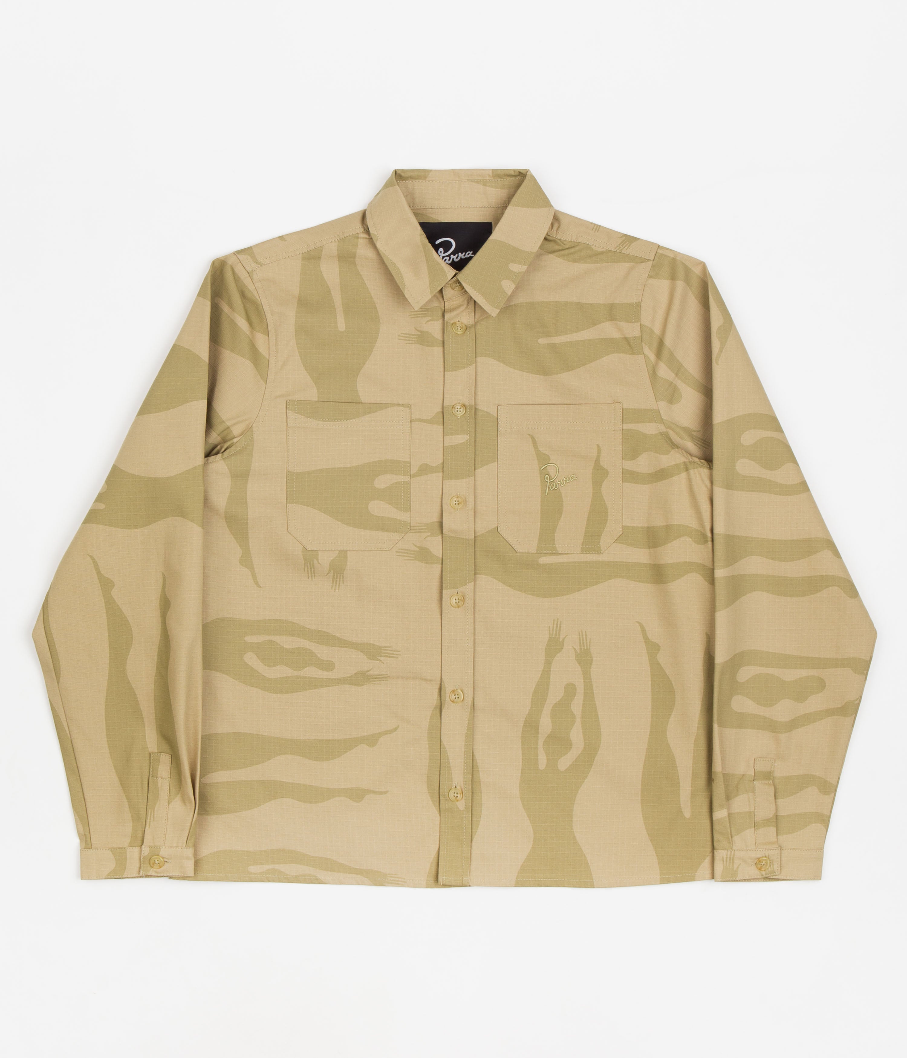 by Parra's Stunning Khaki Under Polluted Water Shirt