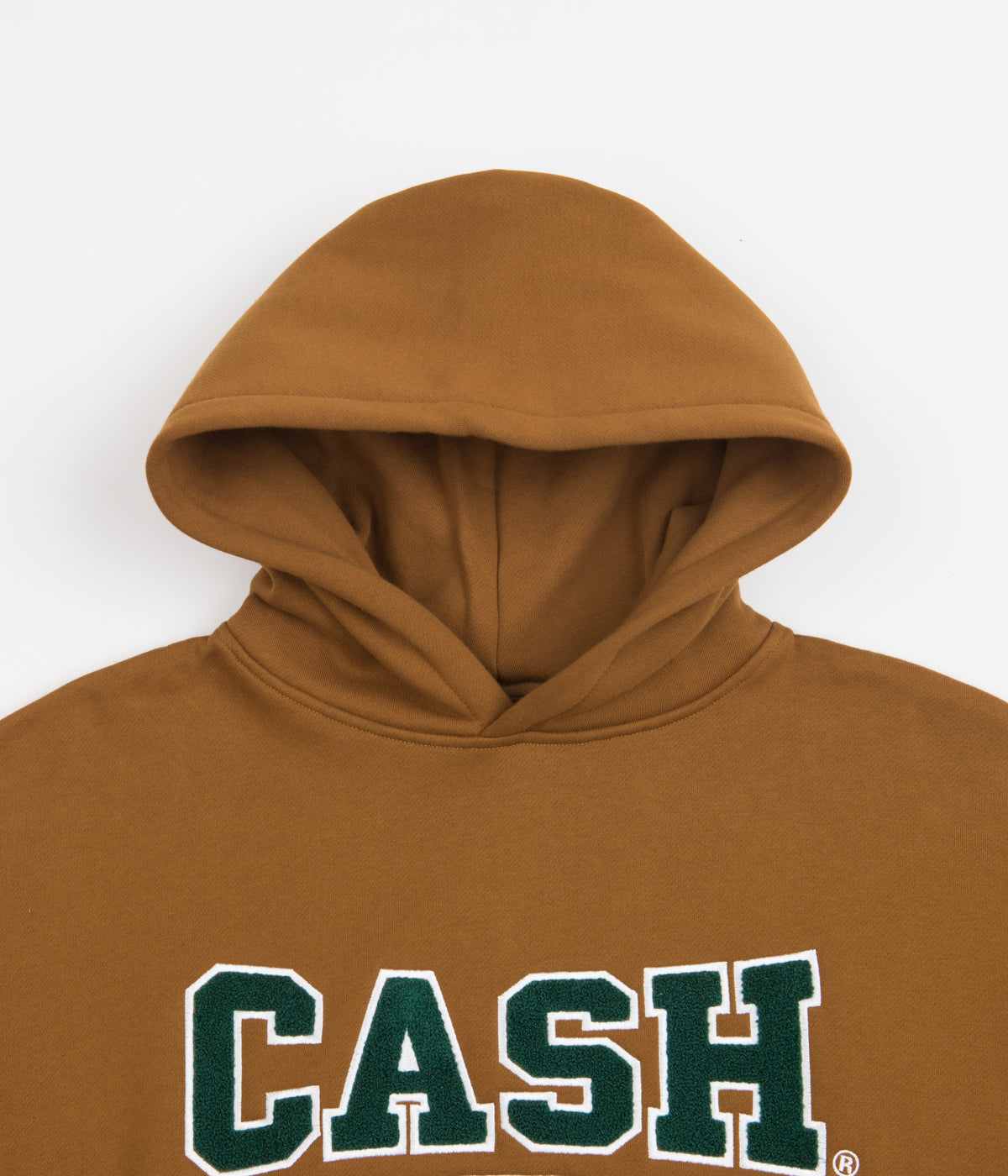Brown Cash Only College Chenille Hoodie - A Must - Have!