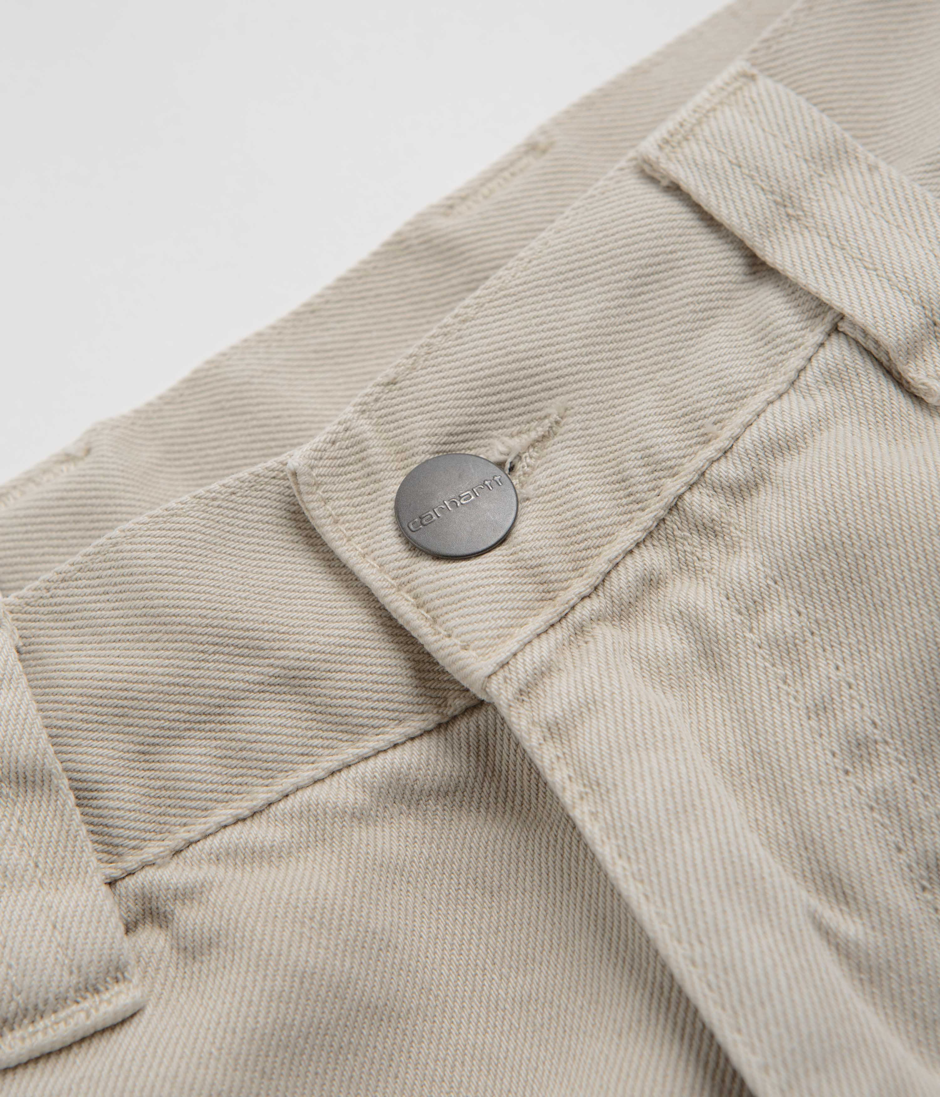 Carhartt Brandon Fleur De Sel Denim Pants - Must - Have for Casual Wear