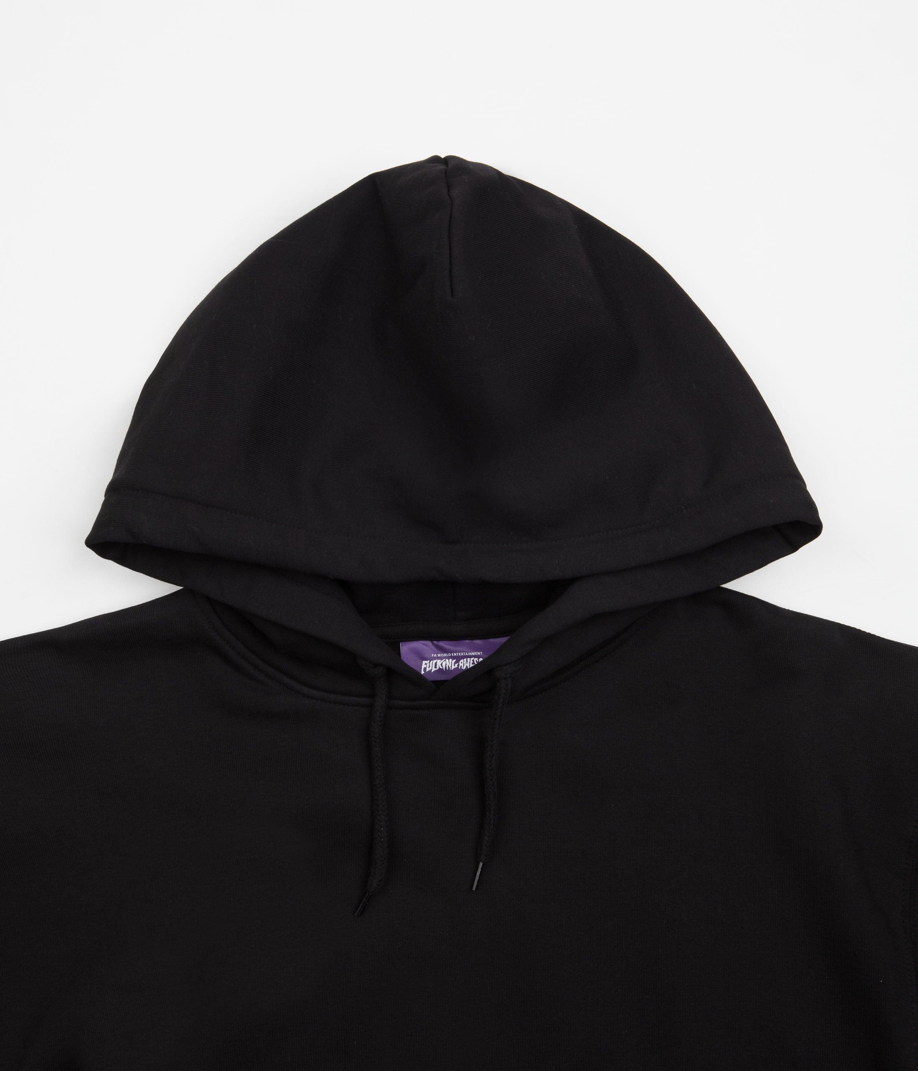 Fucking Awesome Black Cut - Off Hoodie: A Skate Style Icon
