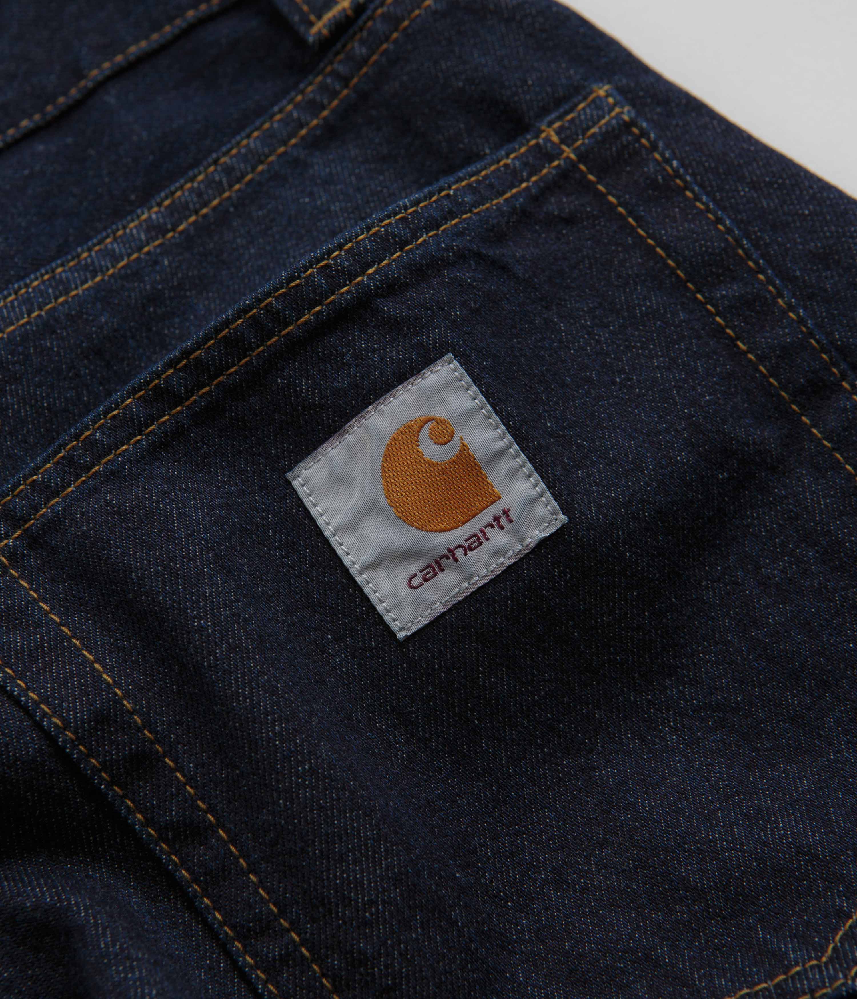 Carhartt Landon Blue Rinsed Denim Pants - Iconic 30th Anniversary Style!