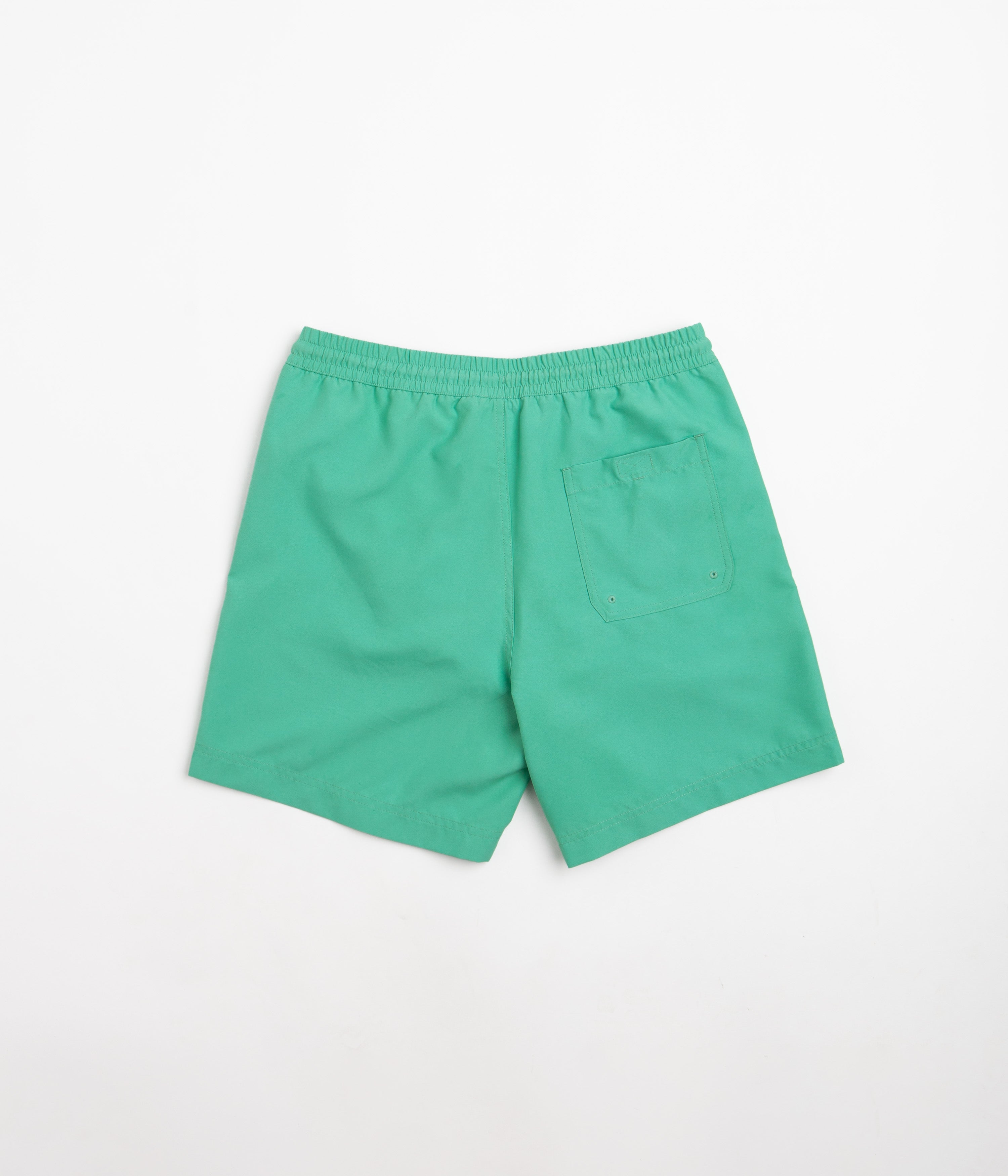 Carhartt Aqua Green & Gold Swim Trunks - Dive into Style!