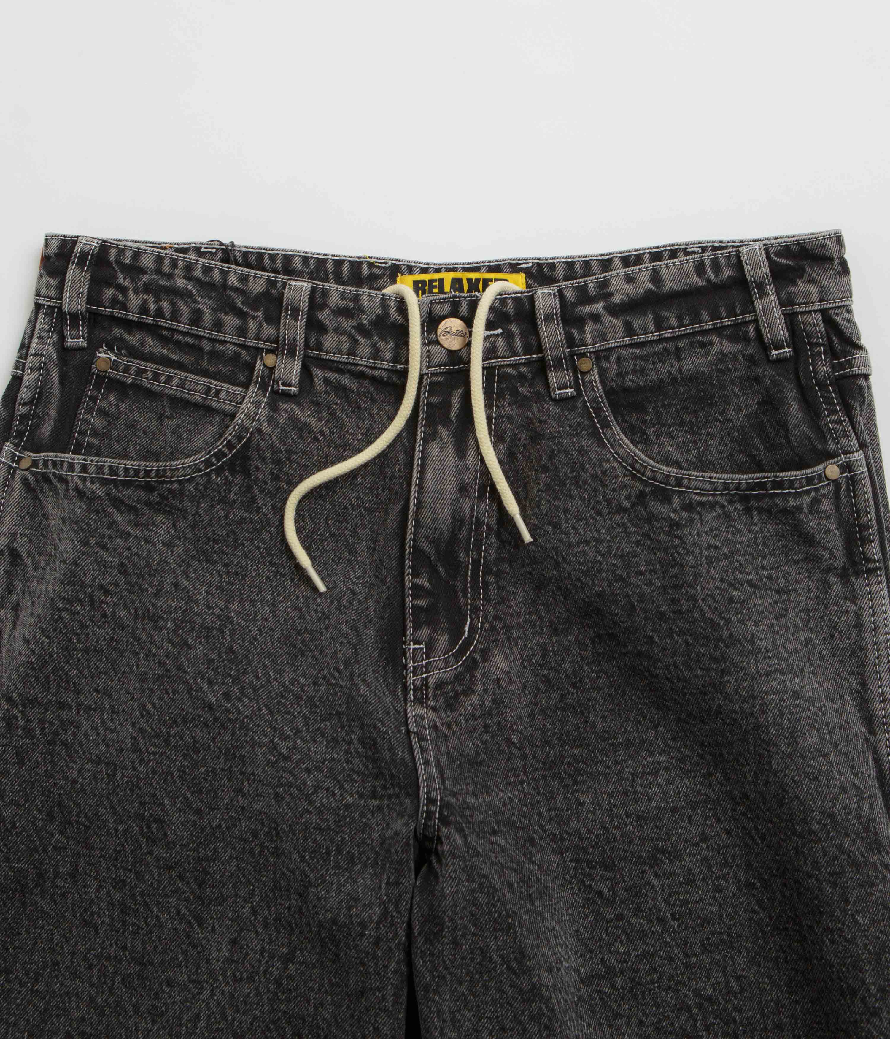 Butter Goods Washed Black Art Jeans - A Fashion Must-Have!