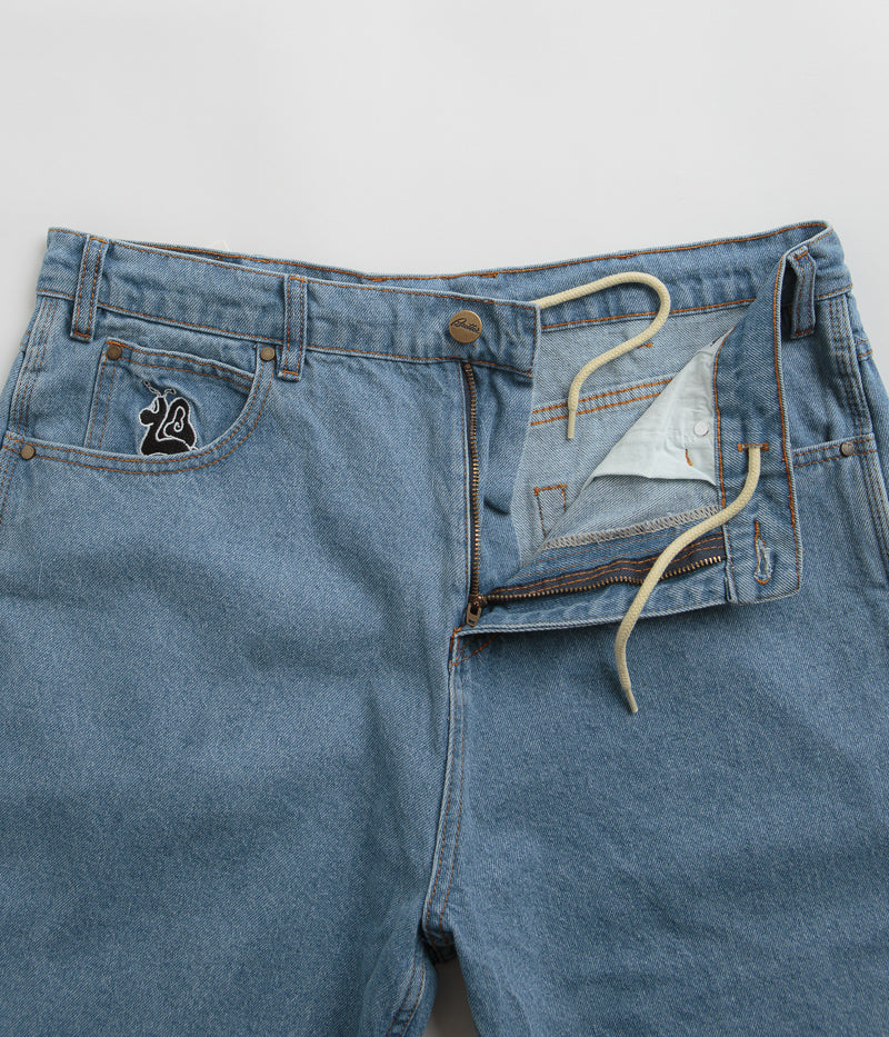 Butter Goods Critter - Washed Indigo Baggy Denim Shorts: A Must - Have!