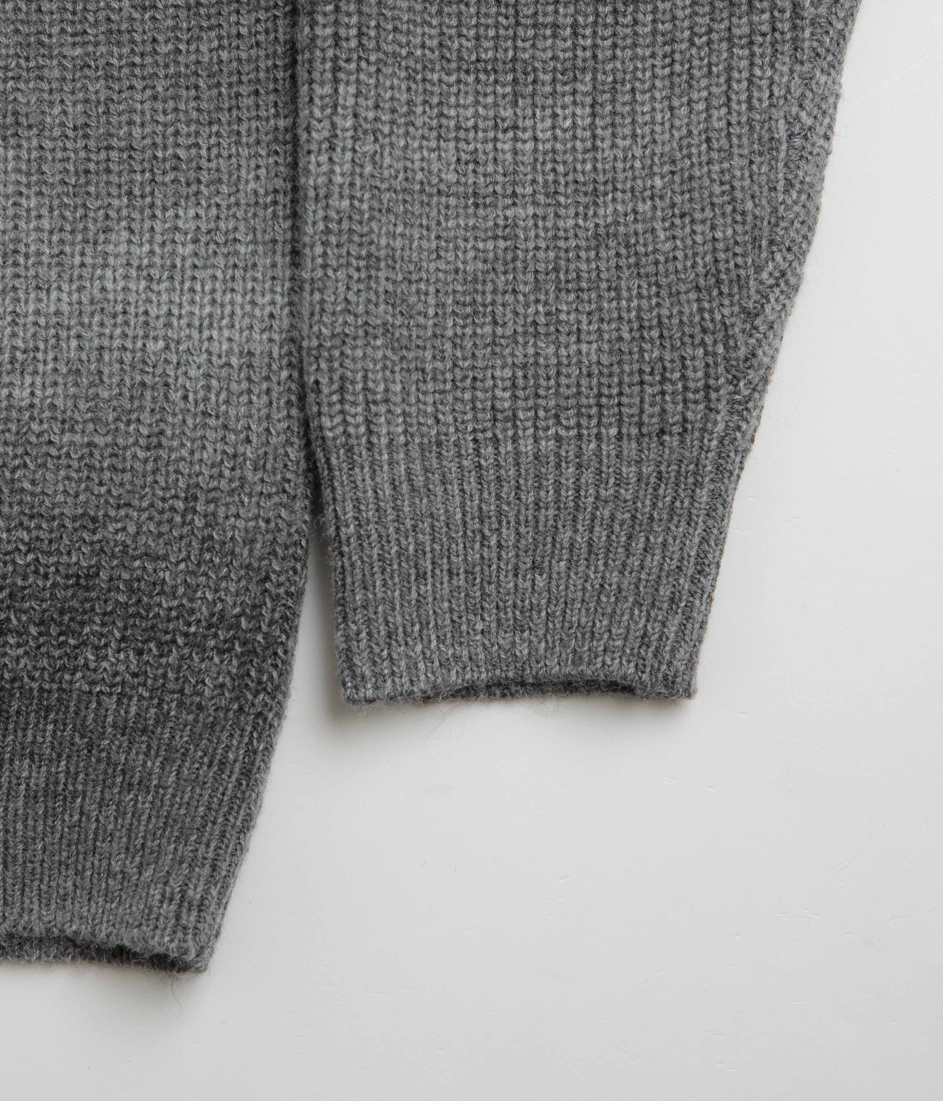 Butter Goods Beams Charcoal Knit Sweatshirt - A Fashion Must-Have