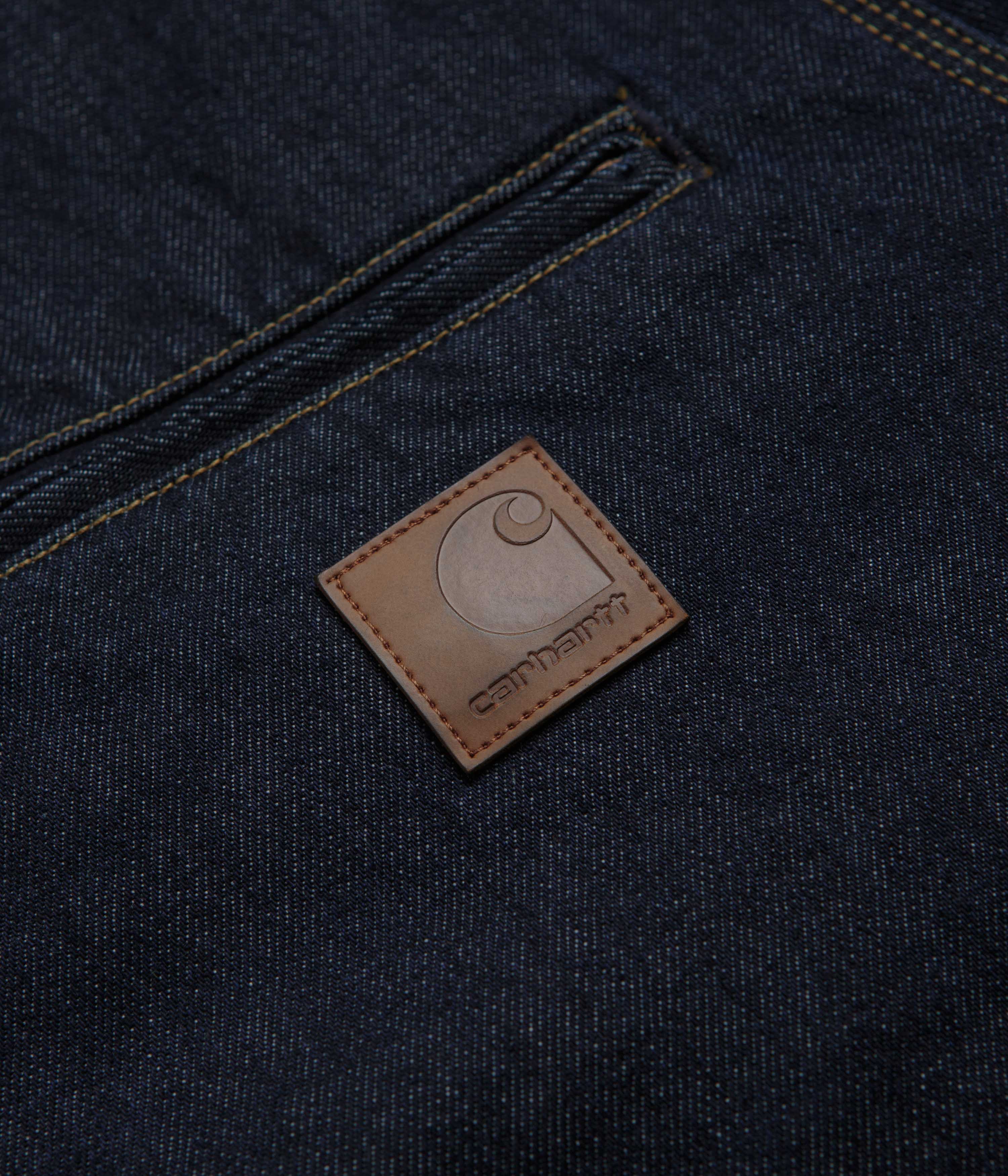 Carhartt OG Detroit Jacket - Stunning Blue/Black Rinsed Style
