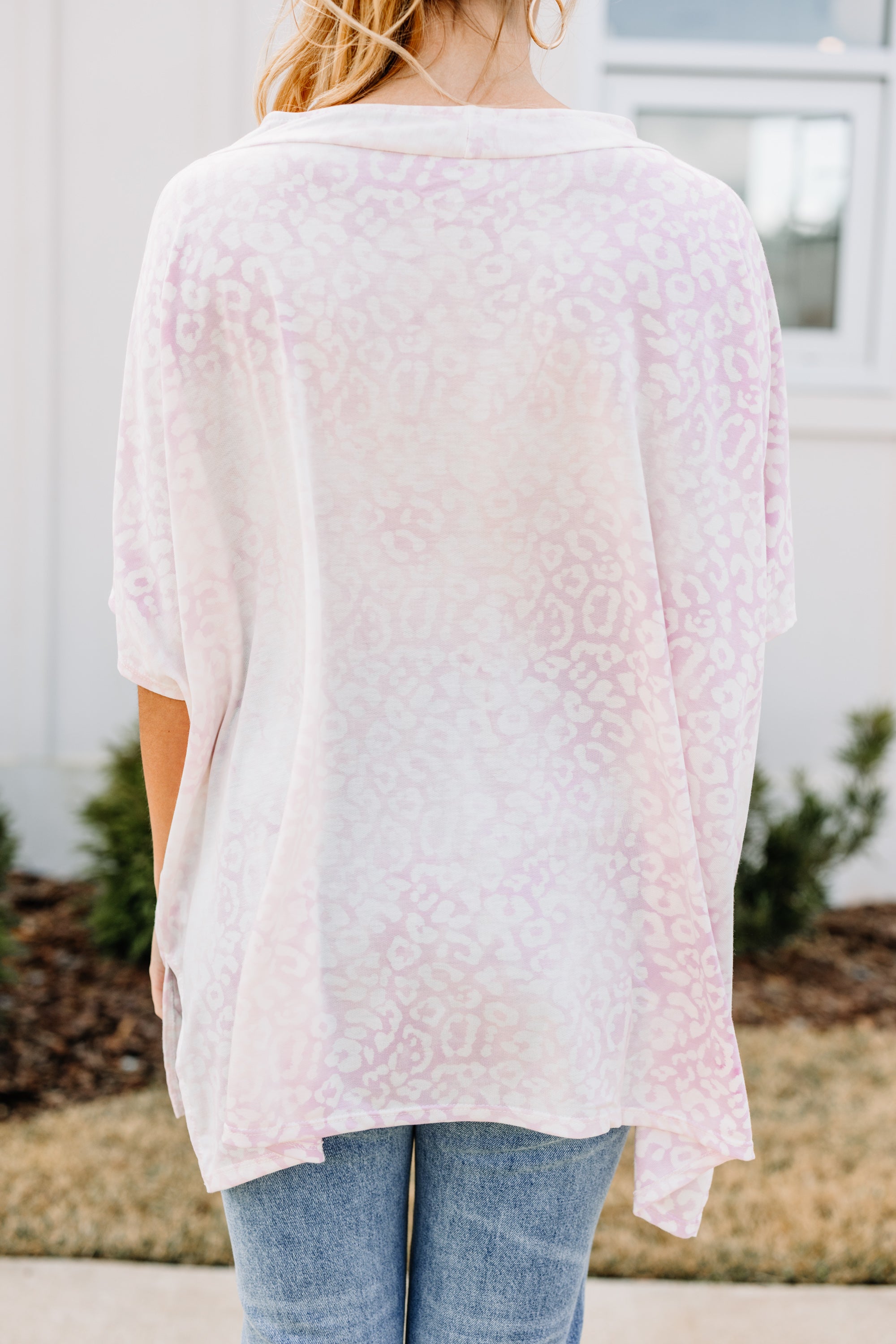 Gorgeous Pastel Pink Leopard Print Top - Be the Summer Star!