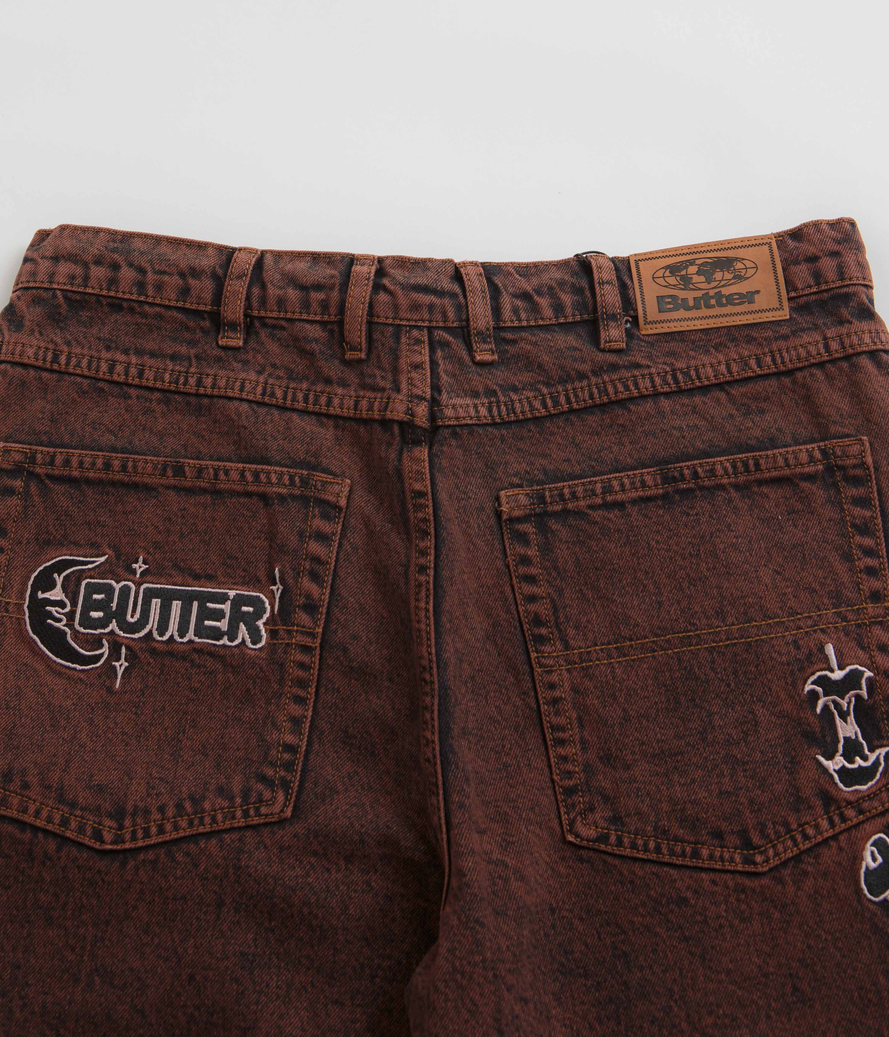 Butter Goods Brick Critter Baggy Denim Shorts - A Must-Have!
