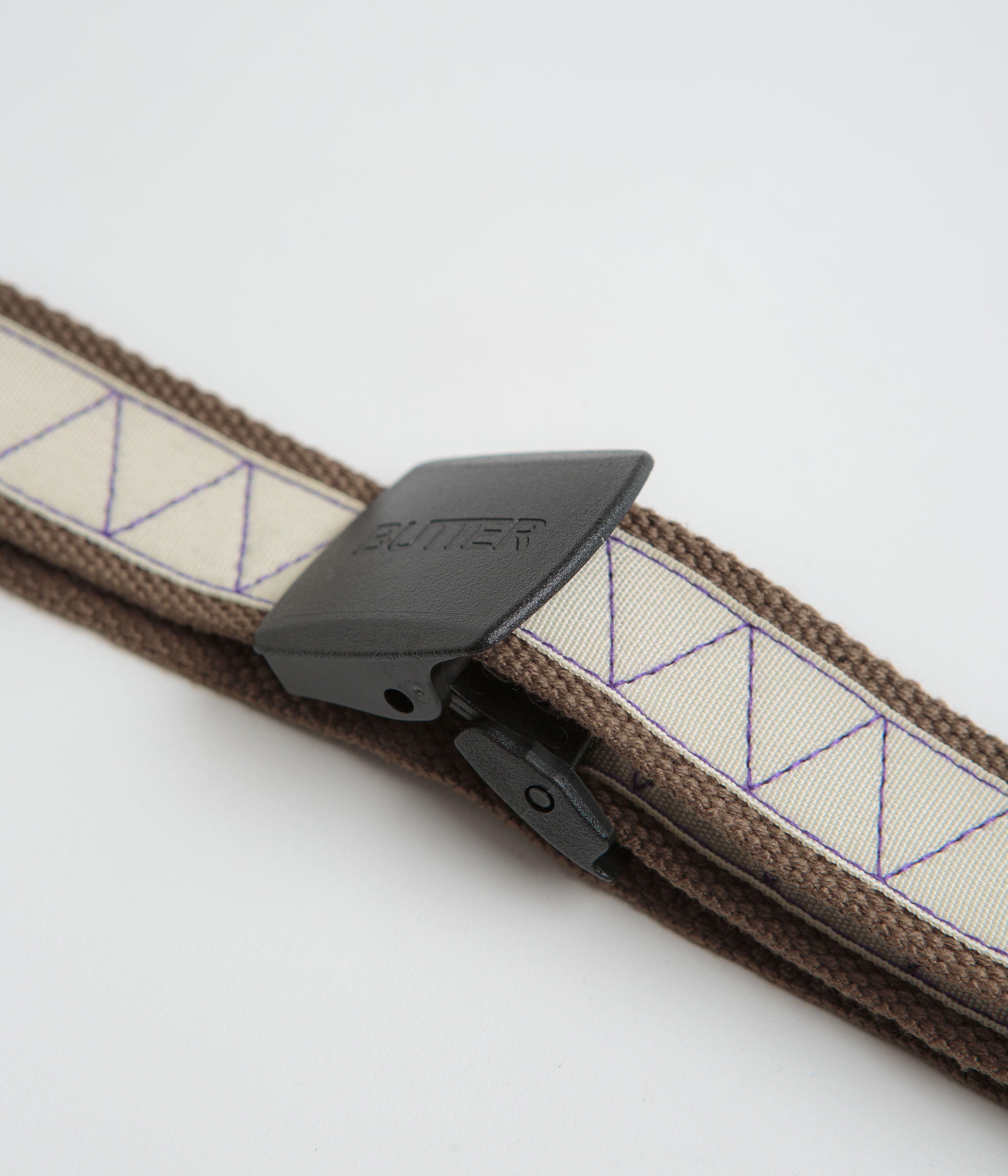 Stylish Grey Butter Goods Woven Equipment Belt