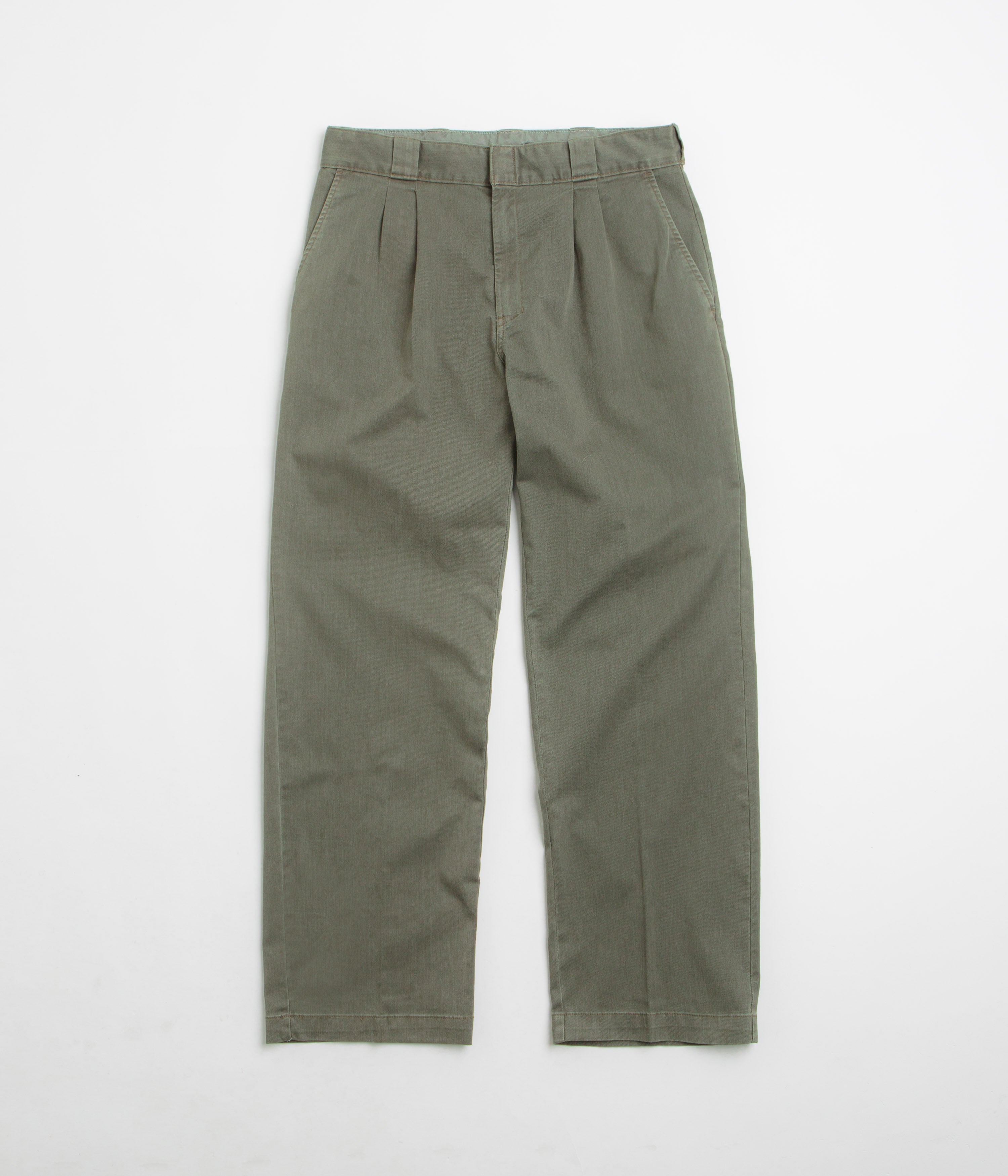 Dickies Unionville Pleated Military Green Work Pants - A Must-Have!