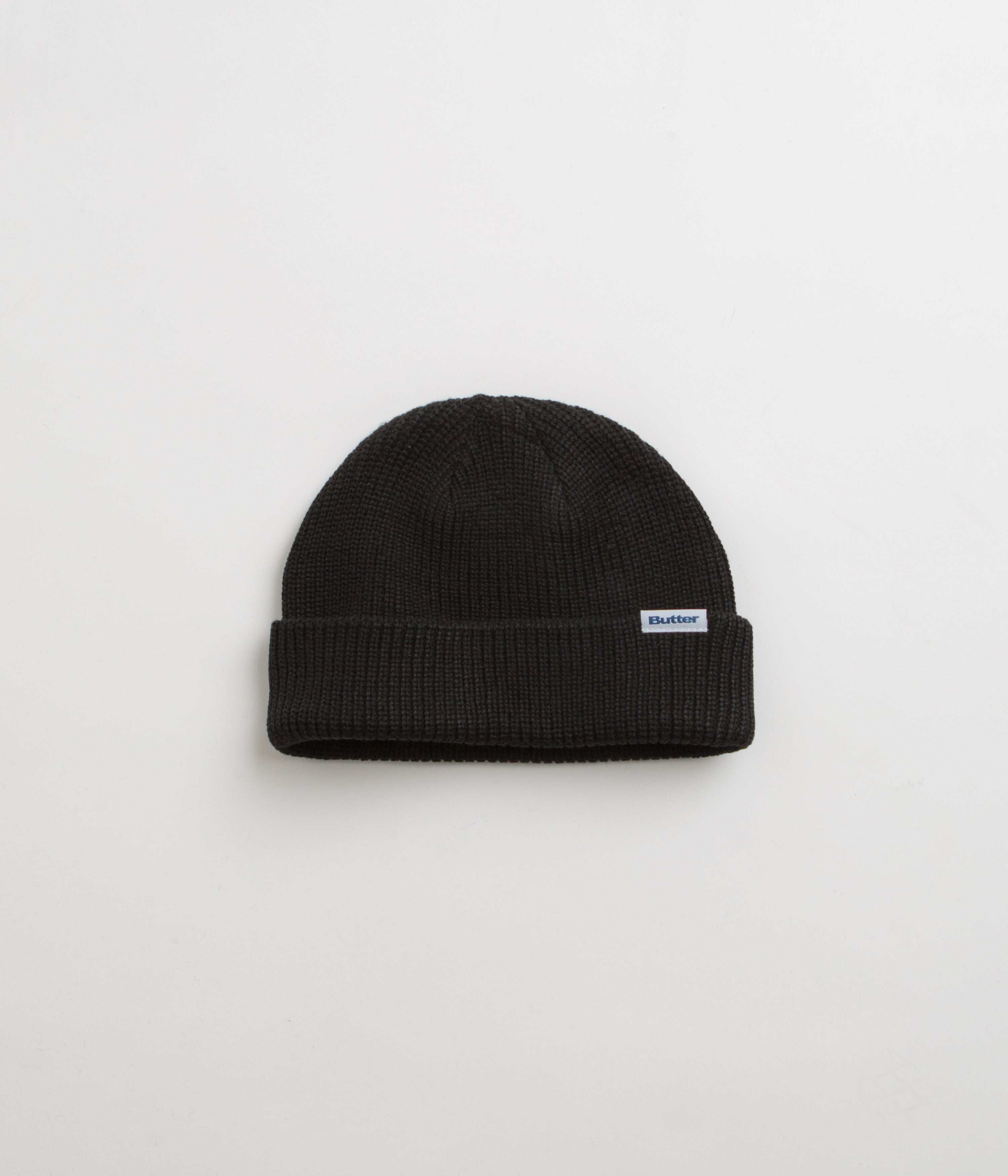 Butter Goods Stylish Black Wharfie Beanie - A Must - Have!