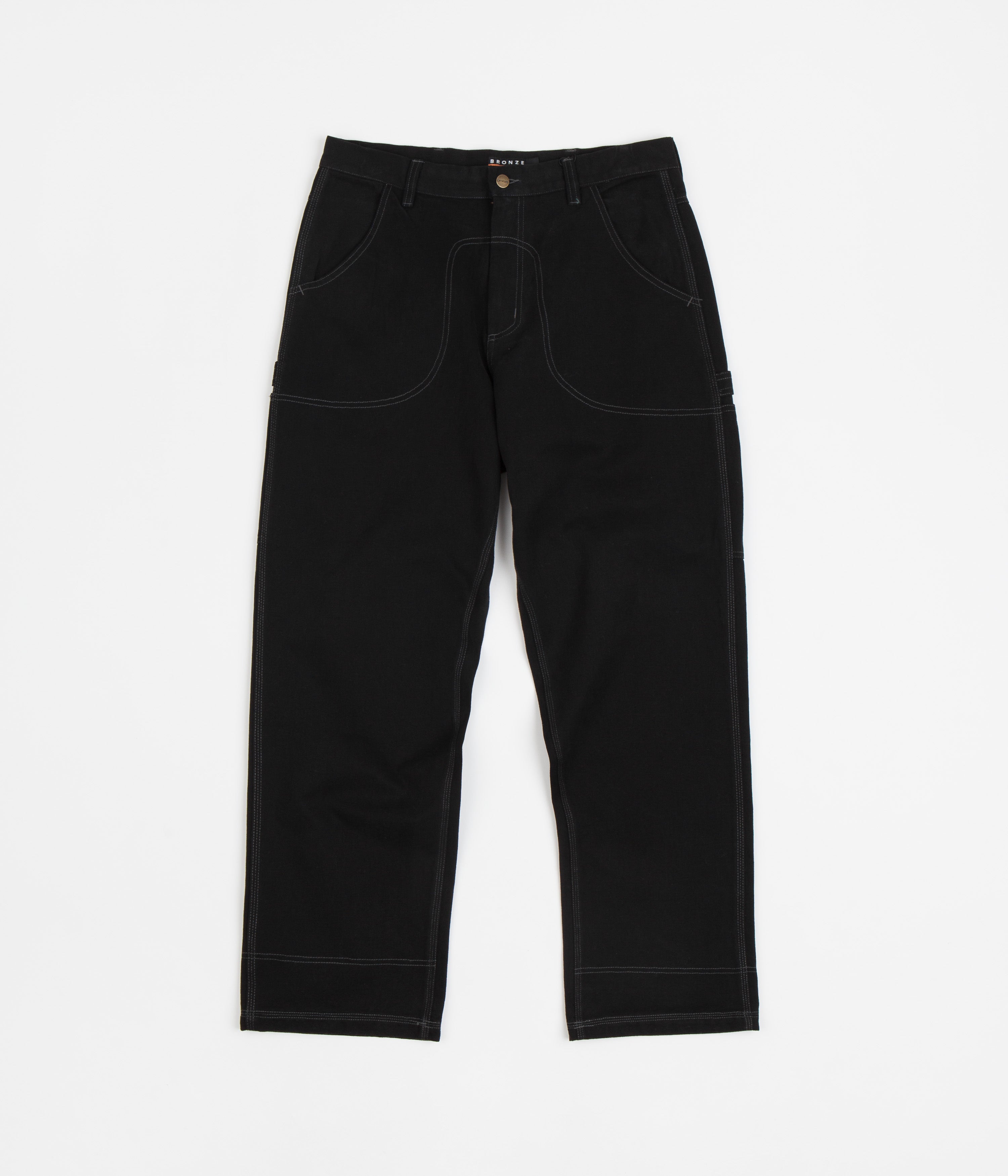 Bronze 56K Black Duck Canvas Pants - Stylish Winter Must-Have