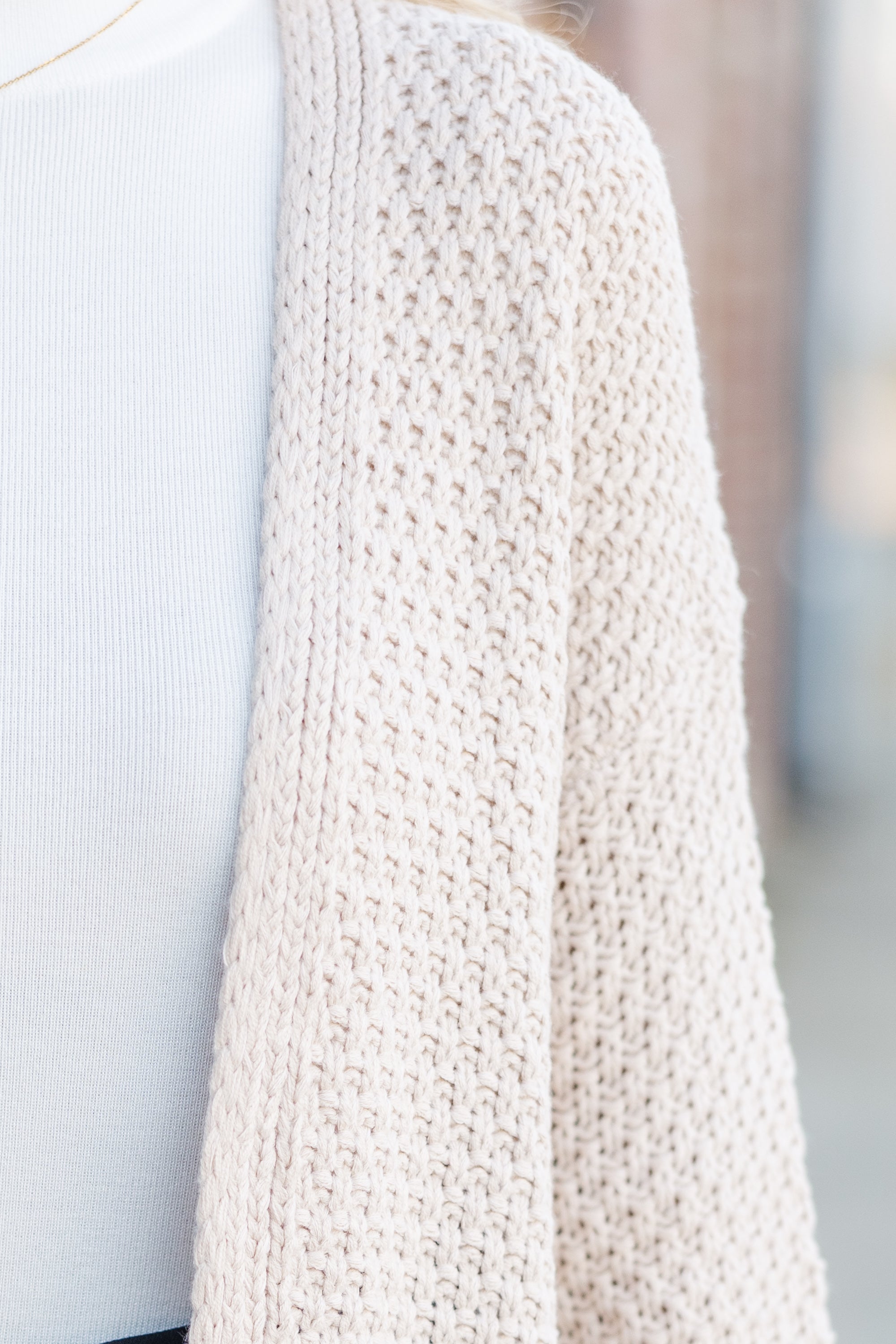 Face The Day Taupe Brown Cardigan - Your Fall & Winter Essential