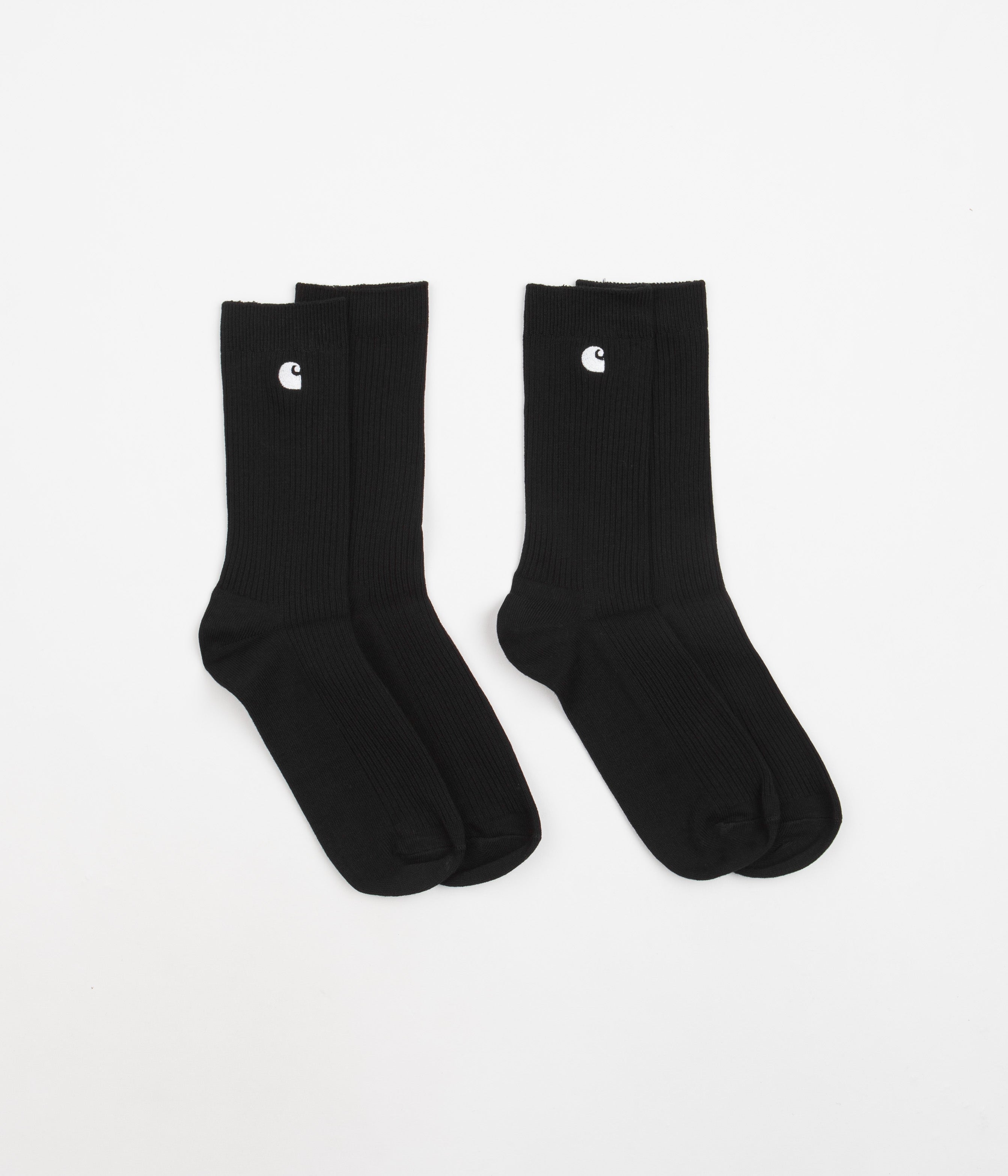 Carhartt Madison Socks Duo - Stylish Black & White Combo