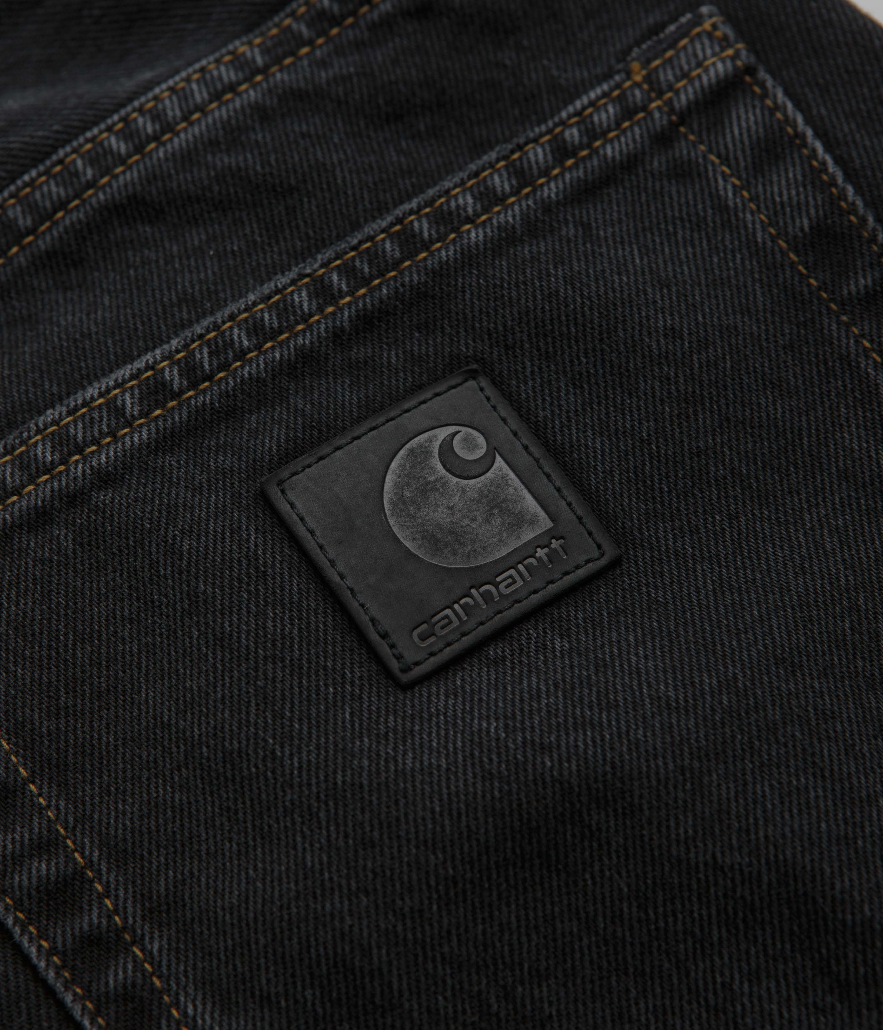 Carhartt Aaron Stone Washed Black Pants - A Timeless Classic!