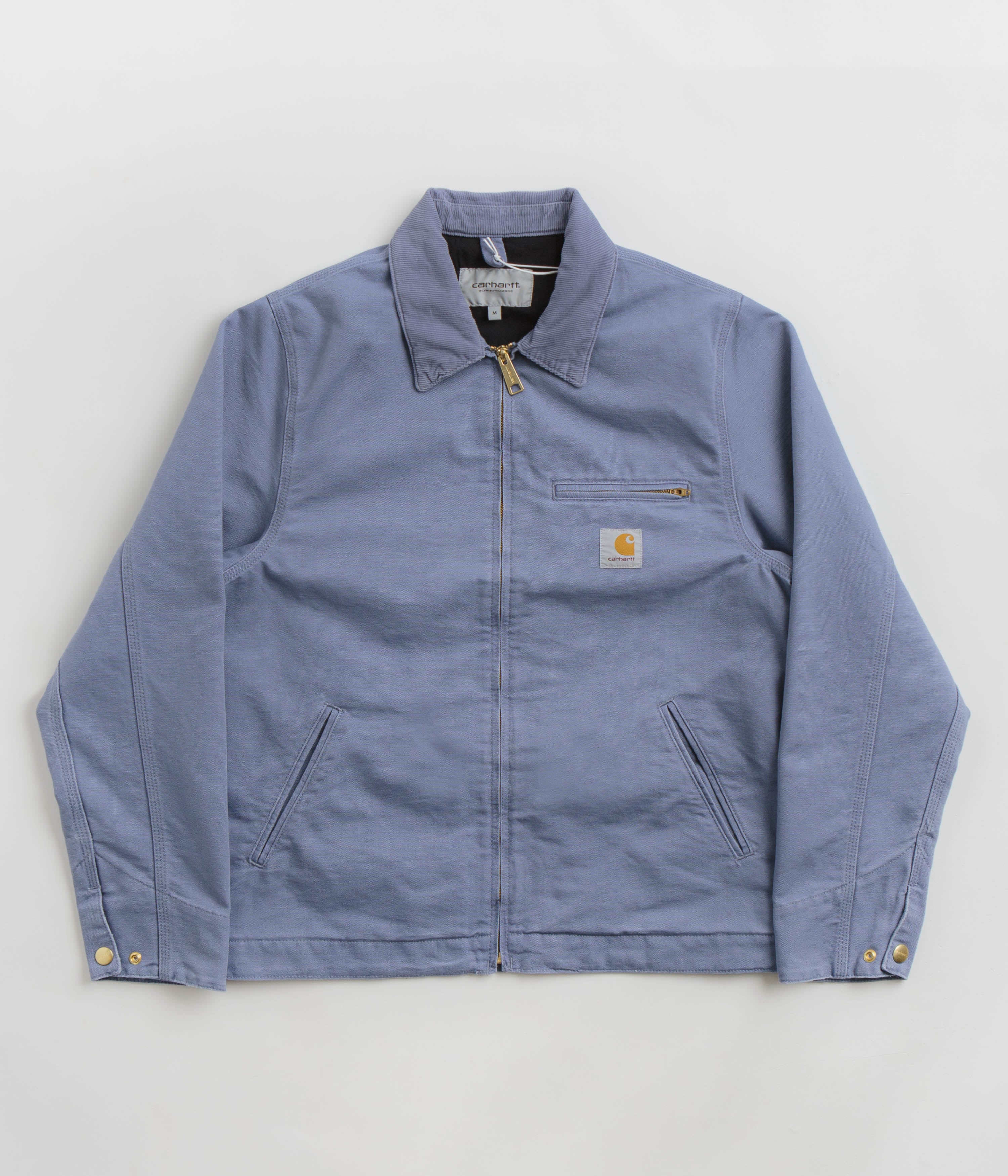 Carhartt Detroit Jacket - Stunning Bay Blue Aged Canvas