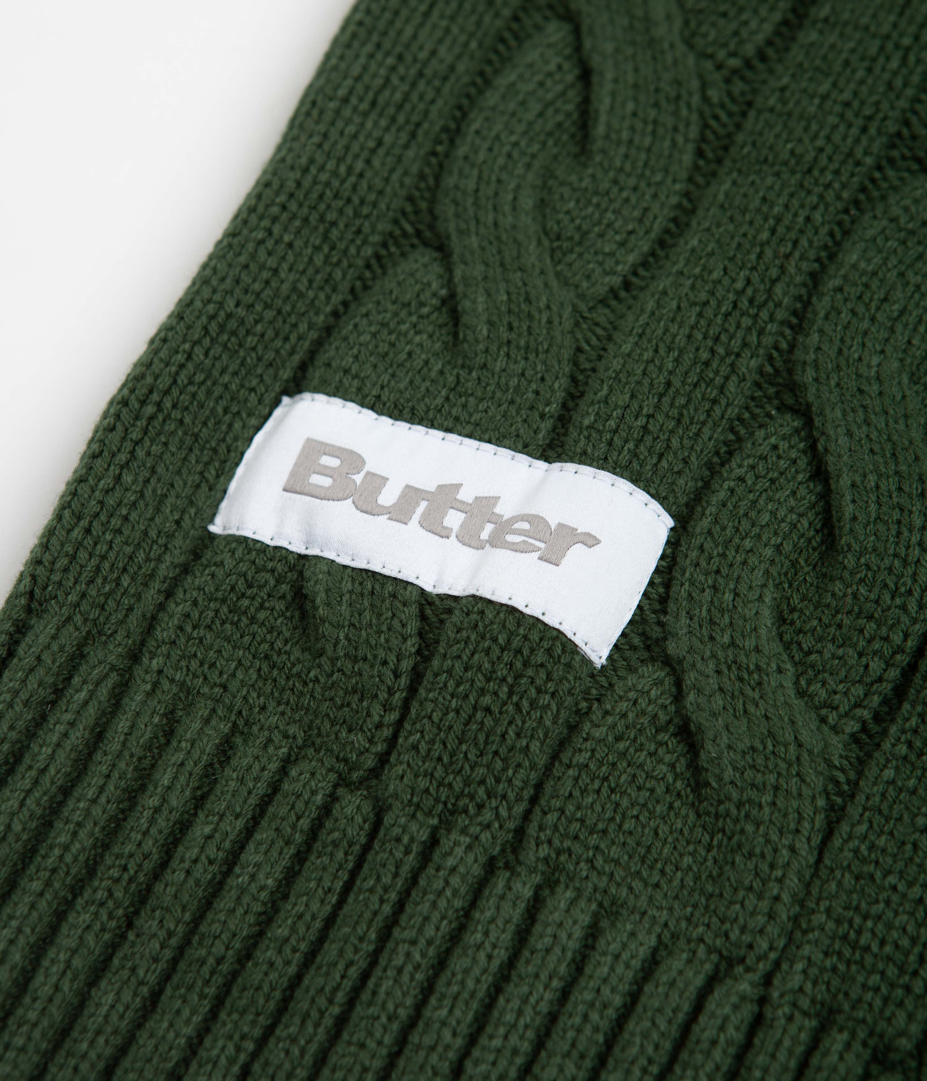 Butter Goods Forest Cable Knit Vest - A Must-Have!