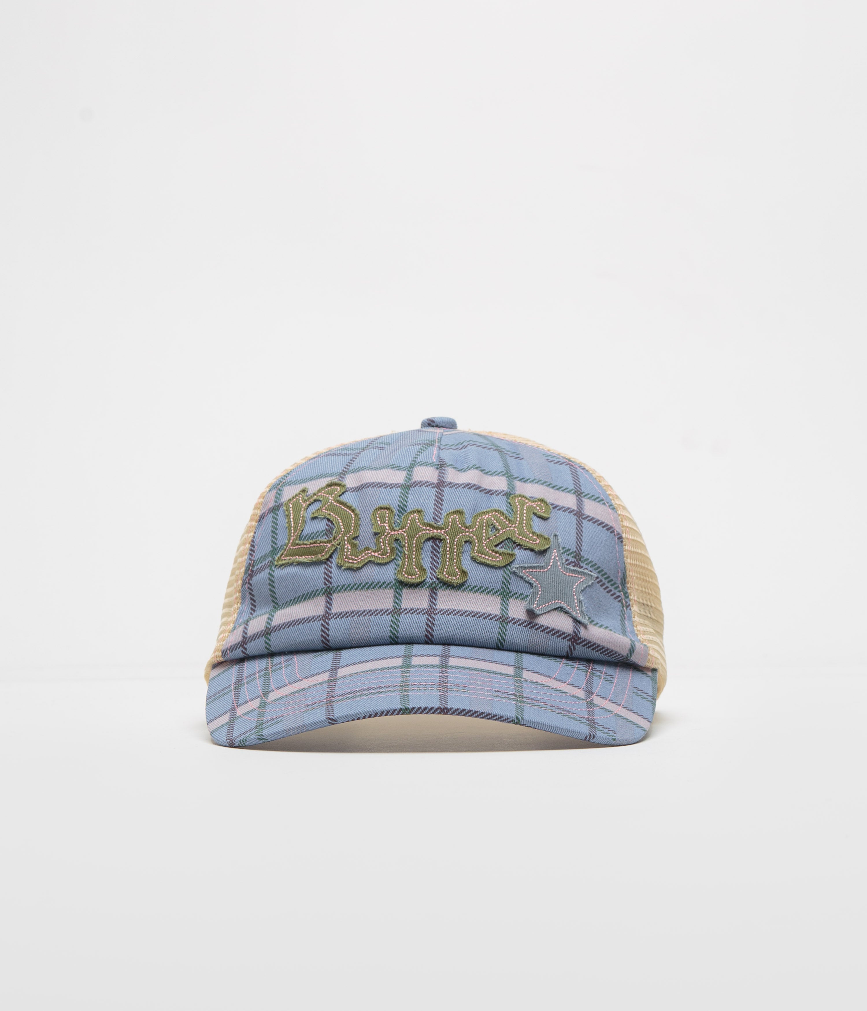 Butter Goods Plaid Edge Trucker Cap - A Fashion Statement
