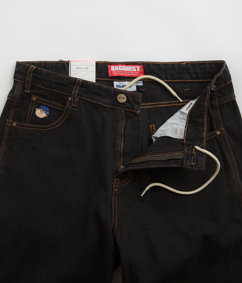 Butter Goods Santosuosso Jeans - Stunning Washed Black/Blue